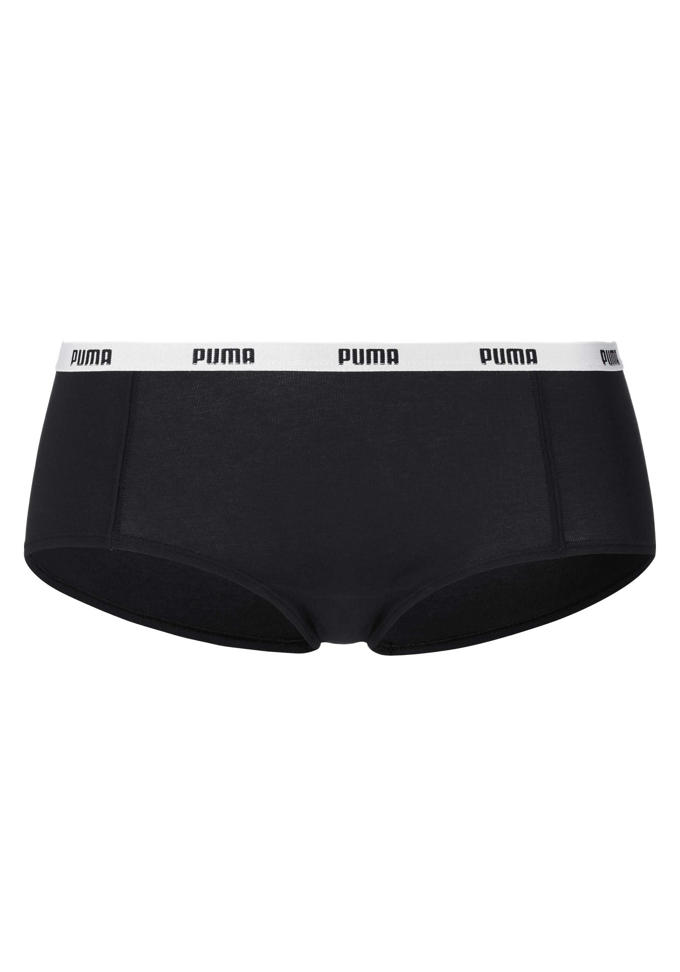 PUMA Panty, (Packung, 3er-Pack), mit Logobund