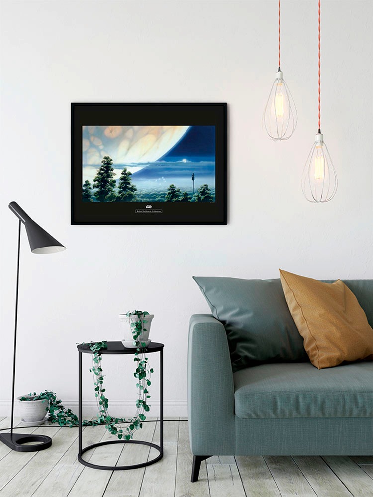 Komar Bild »Star Wars Classic RMQ Yavin Lookout«, Star Wars, (1 St.), Wandbild zur Dekoration im Kinderzimmer - ohne Rahmen