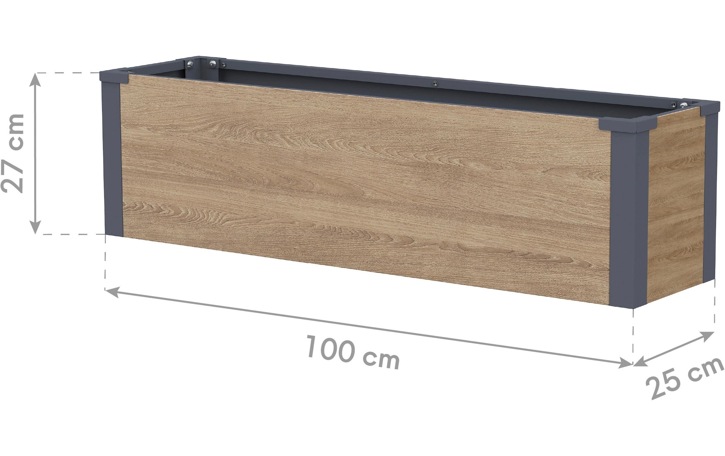 WESTMANN Hochbeet »Talus M« BxTxH: 100x25x27 cm