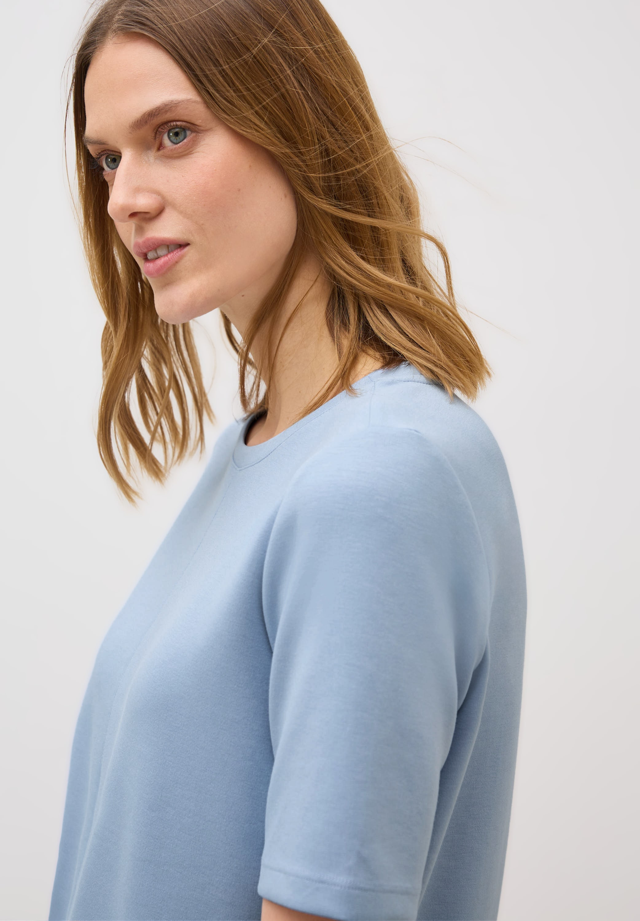 Cecil Sweatshirt, kurzarm, mit Rundhals