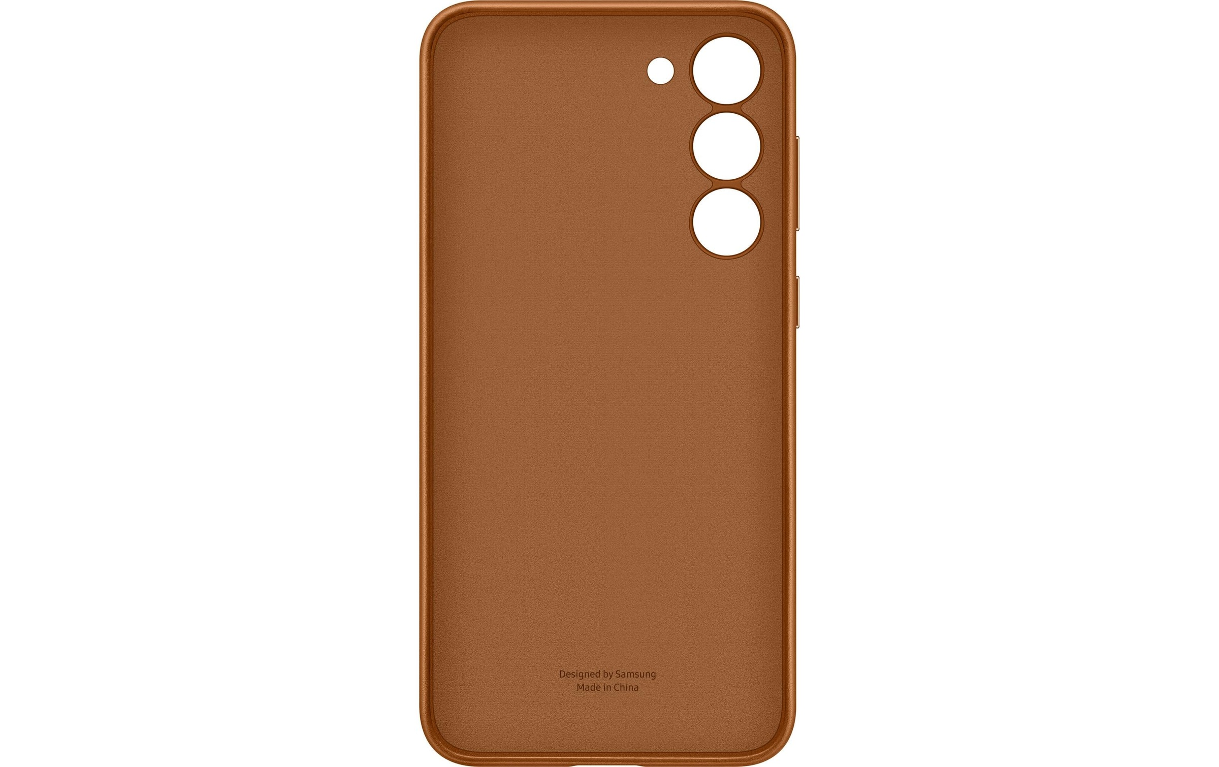 Handyhülle »Leather Cover Camel«, Samsung Galaxy S23+