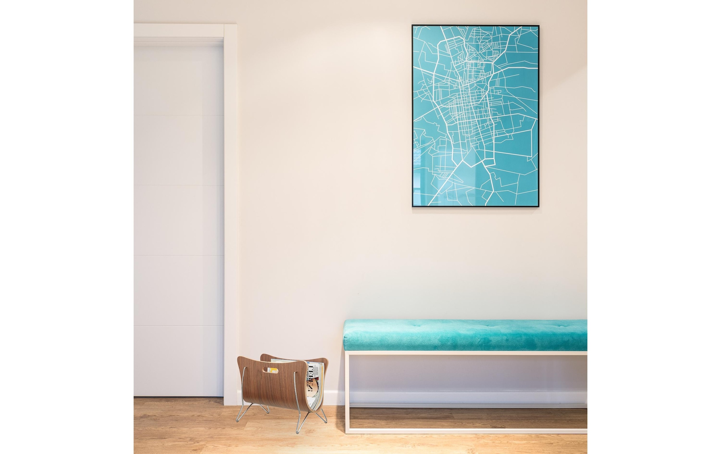 relaxdays Porte-journaux