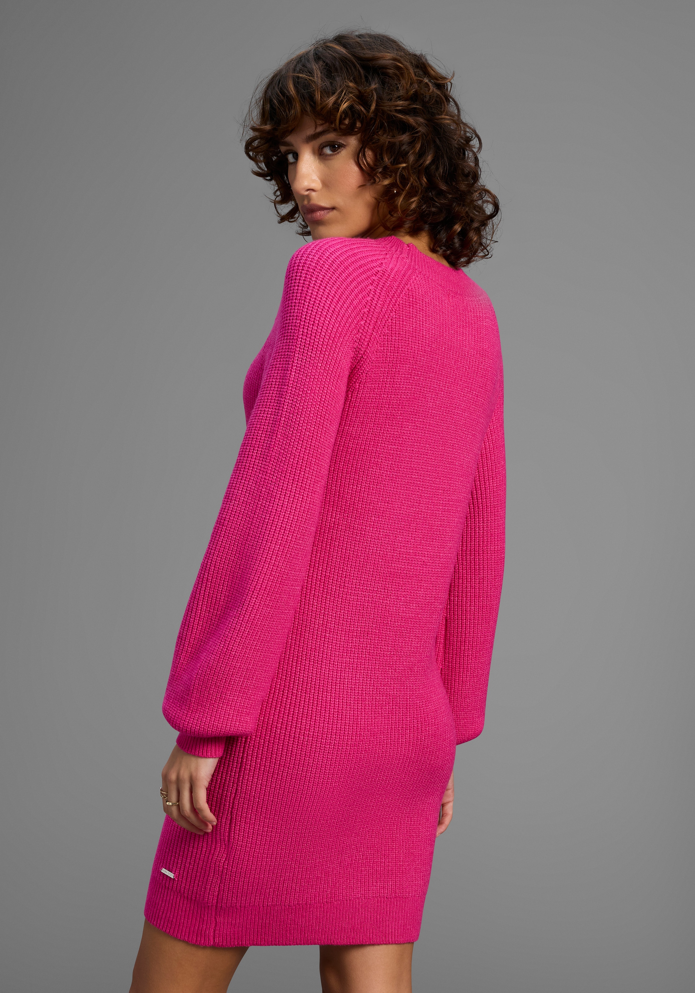 Laura Scott Strickkleid mit modischem Strickmuster - NEUE KOLLEKTION