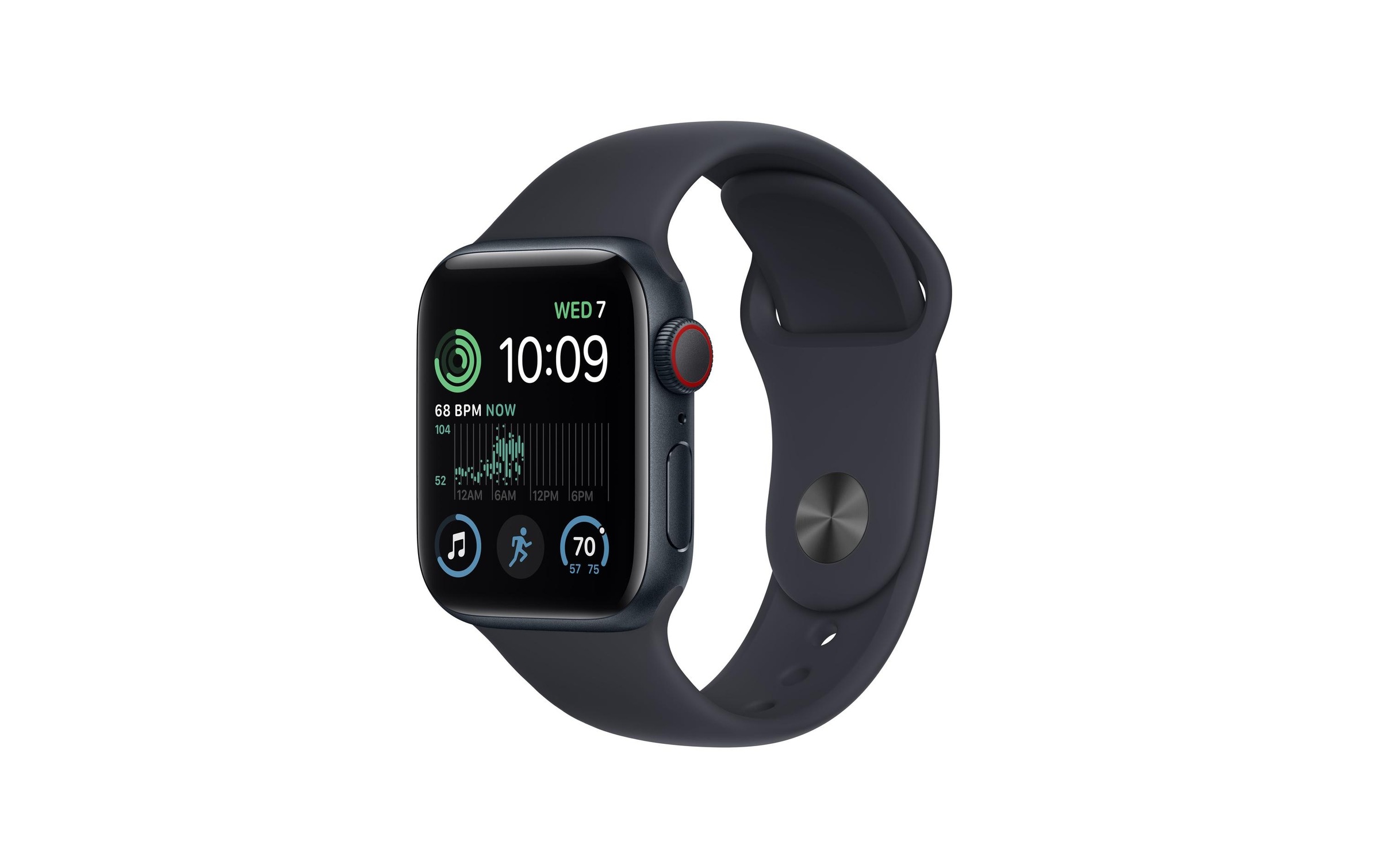 Image of Apple Smartwatch »SE 2022 40mm Midnight Alu Cell« bei Ackermann Versand Schweiz