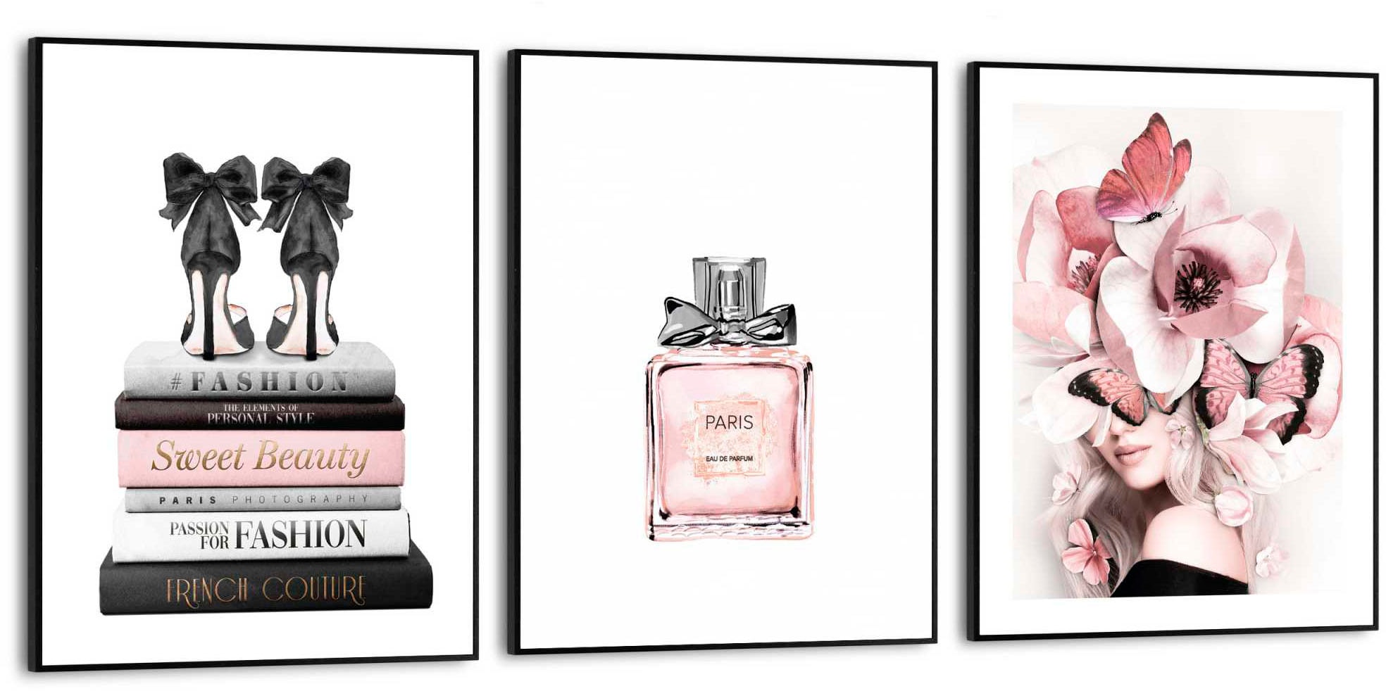 Image of Reinders Poster "Pink Beauty"