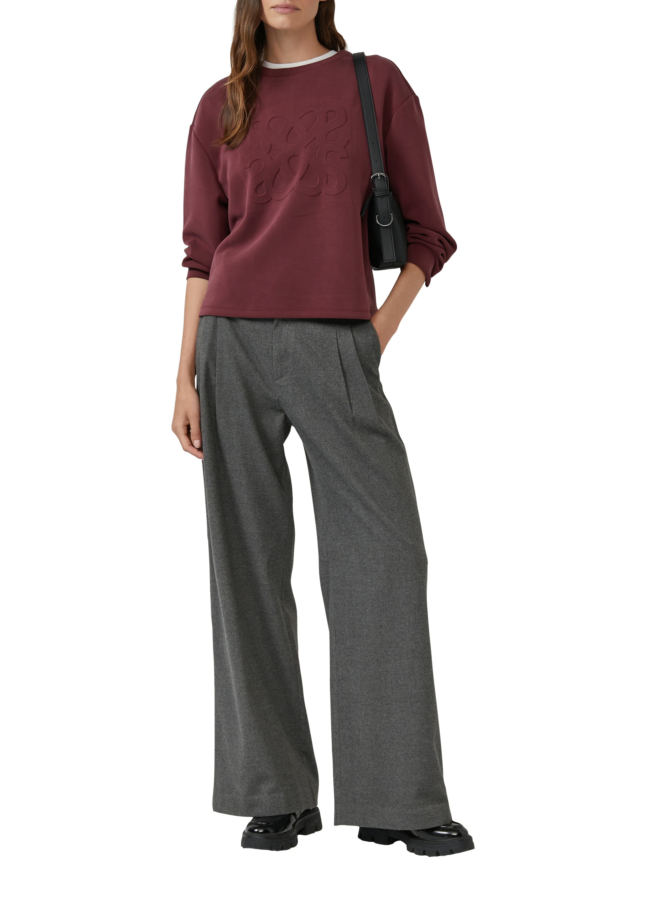 s.Oliver Sweatshirt mit Prägung