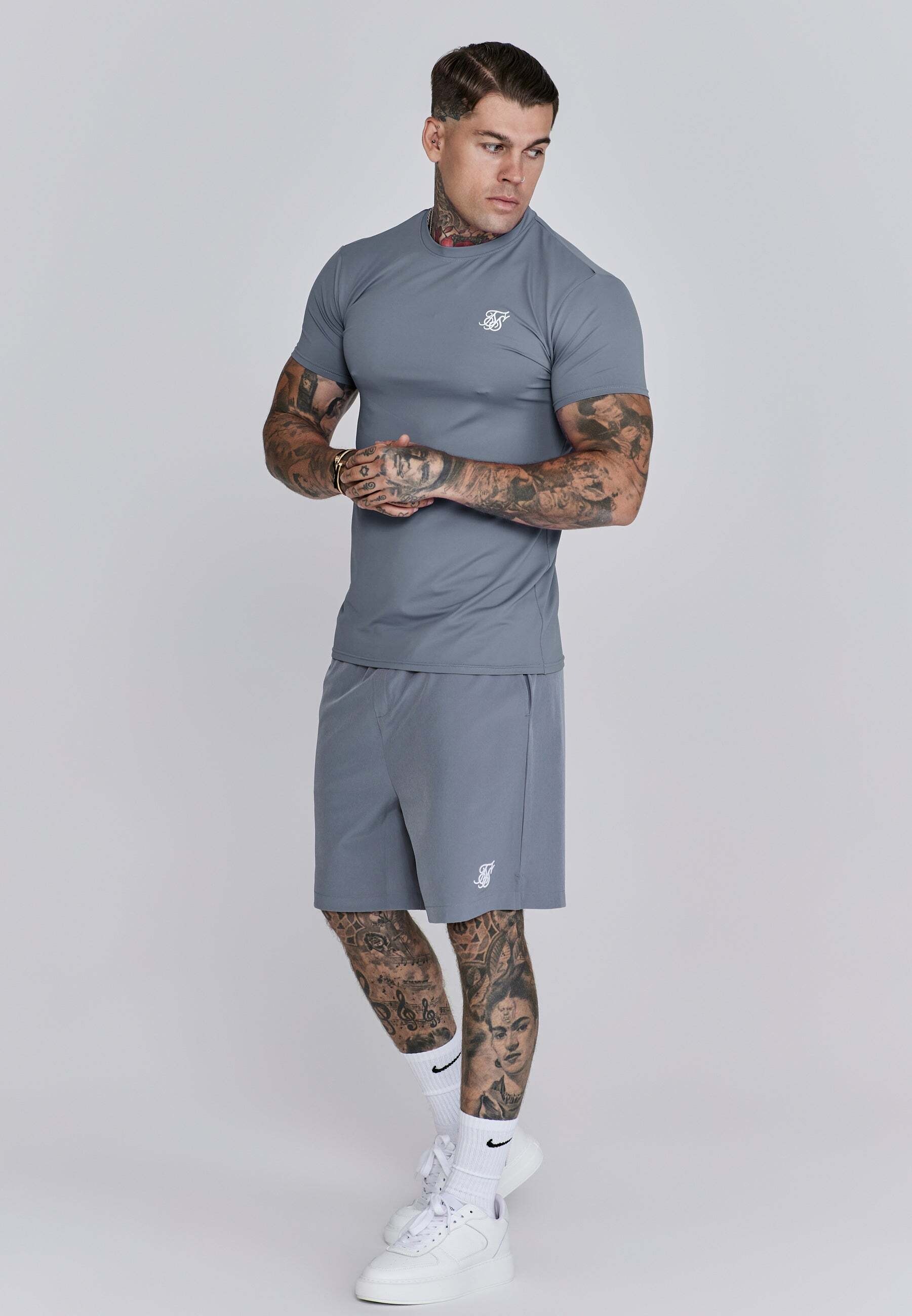Siksilk T-Shirt »Siksilk T-Shirt Muscle Fit T-Shirt«