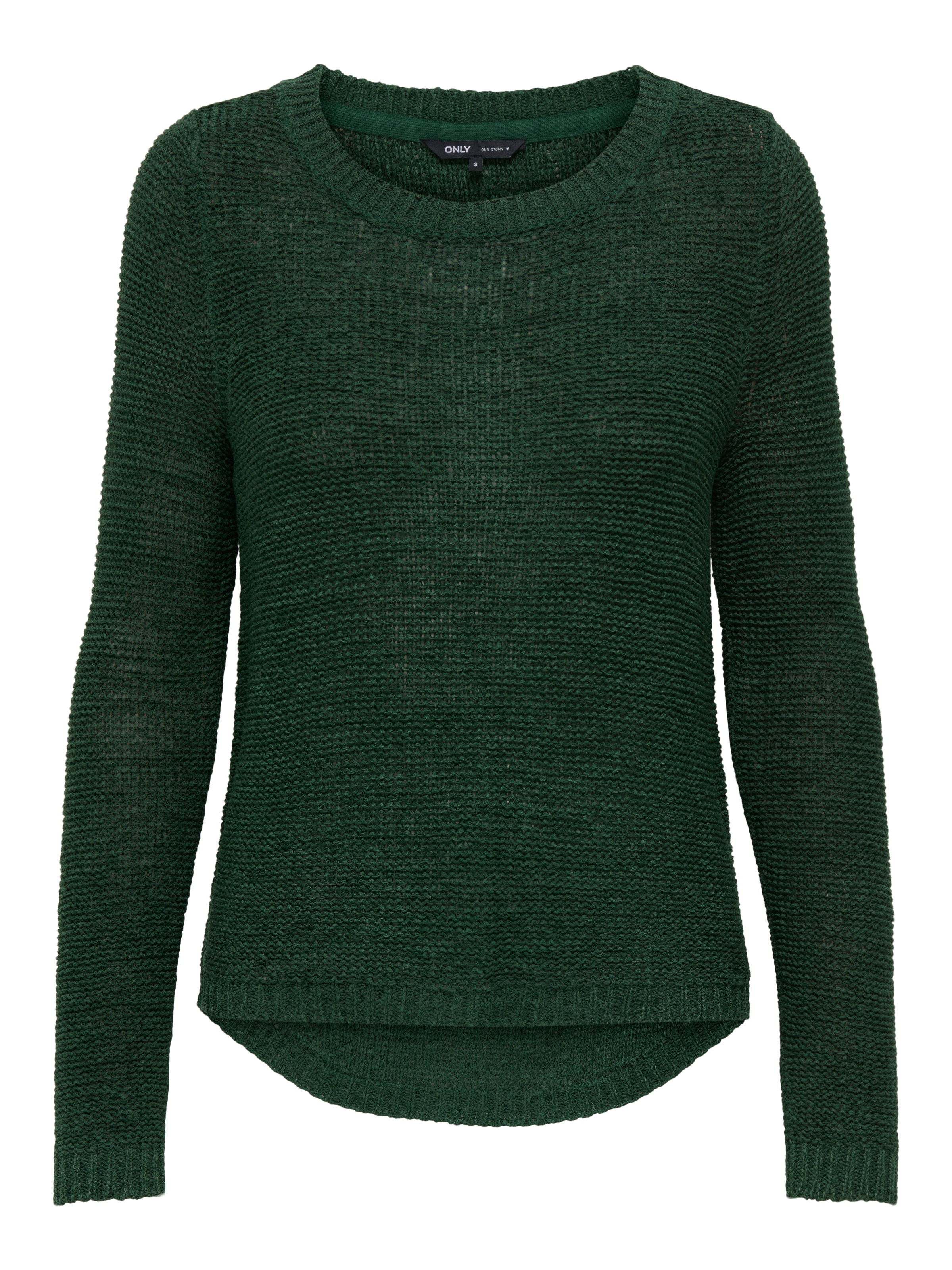 ONLY Strickpullover »ONLGEENA XO L/S PULLOVER KNT NOOS«, mit Rundhalsausschnitt