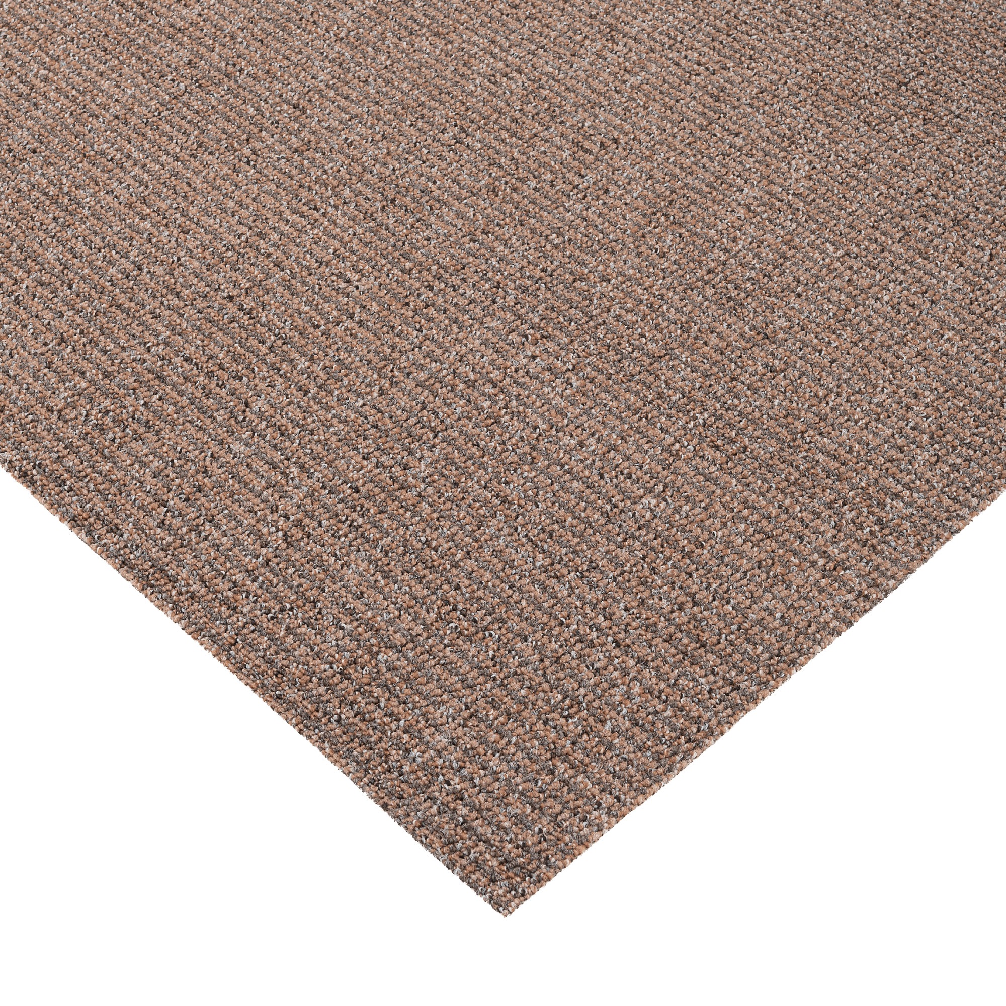 my home Teppichboden »Ruva, Schlinge«, rechteckig, 6 mm Höhe, strukturierte Oberfläche, Breite 400 cm, strapazierfähig, Wohnzimmer
