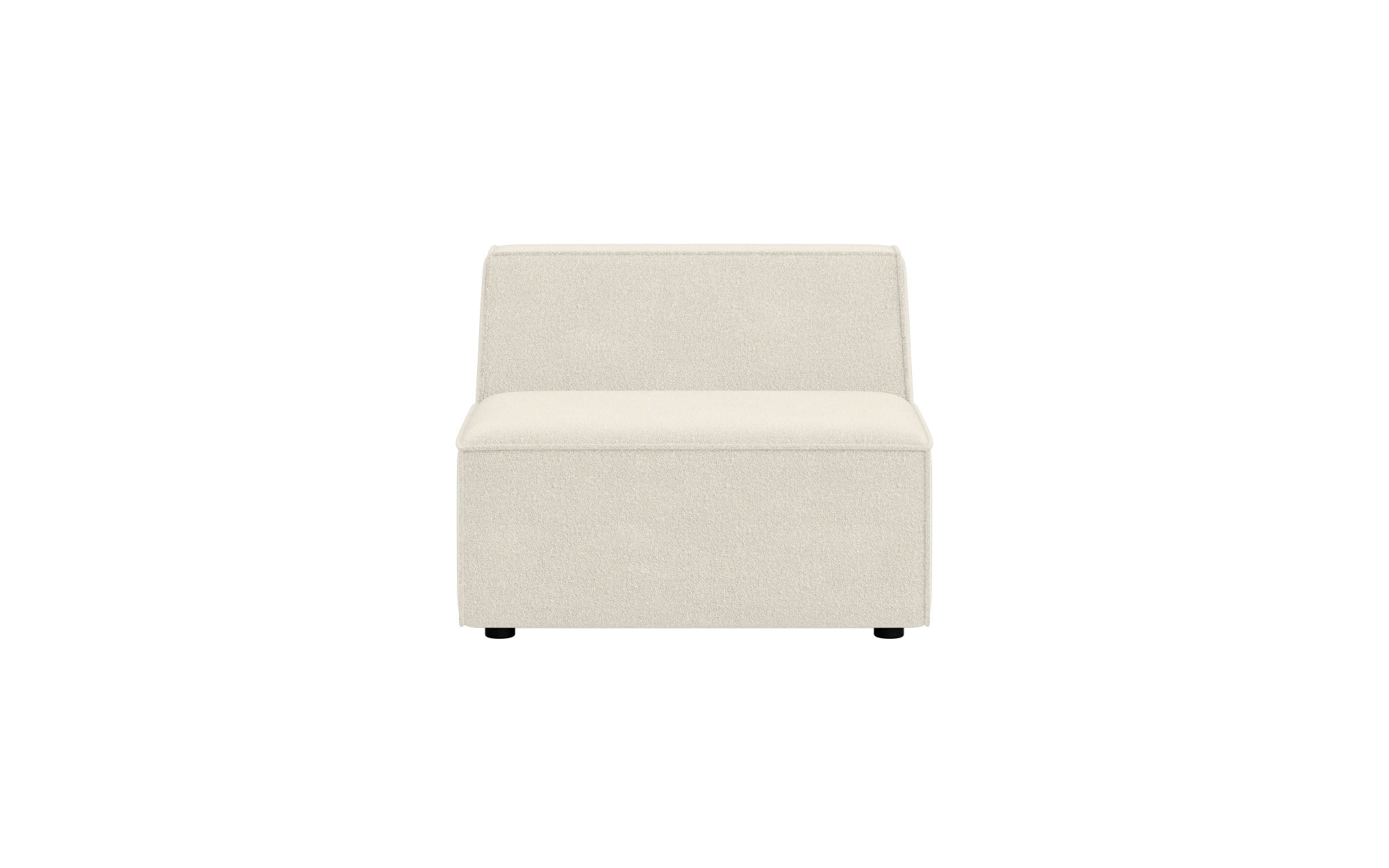 INOSIGN Sessel »Bequemer Sessel Cavan, Masse B/T/H: 90/90/72 cm«, ohne Armlehne, mit Wellenunterfederung, auch in Bouclé