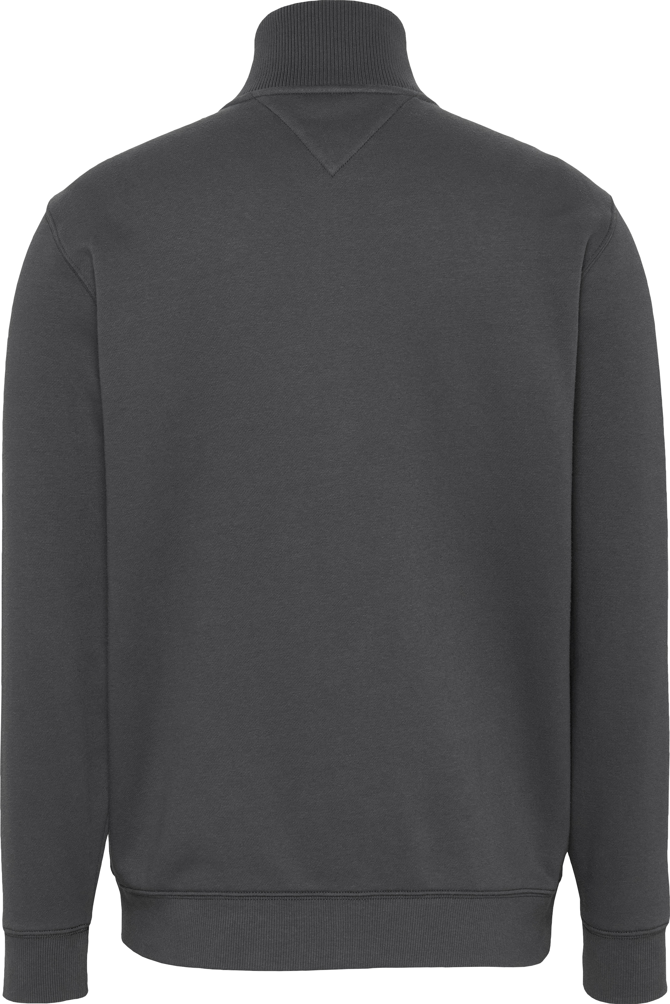 Tommy Jeans Plus Sweatjacke »TJM REG FLEECE ZIP THRU EXT«, in Grossen Grössen, Logostickerei