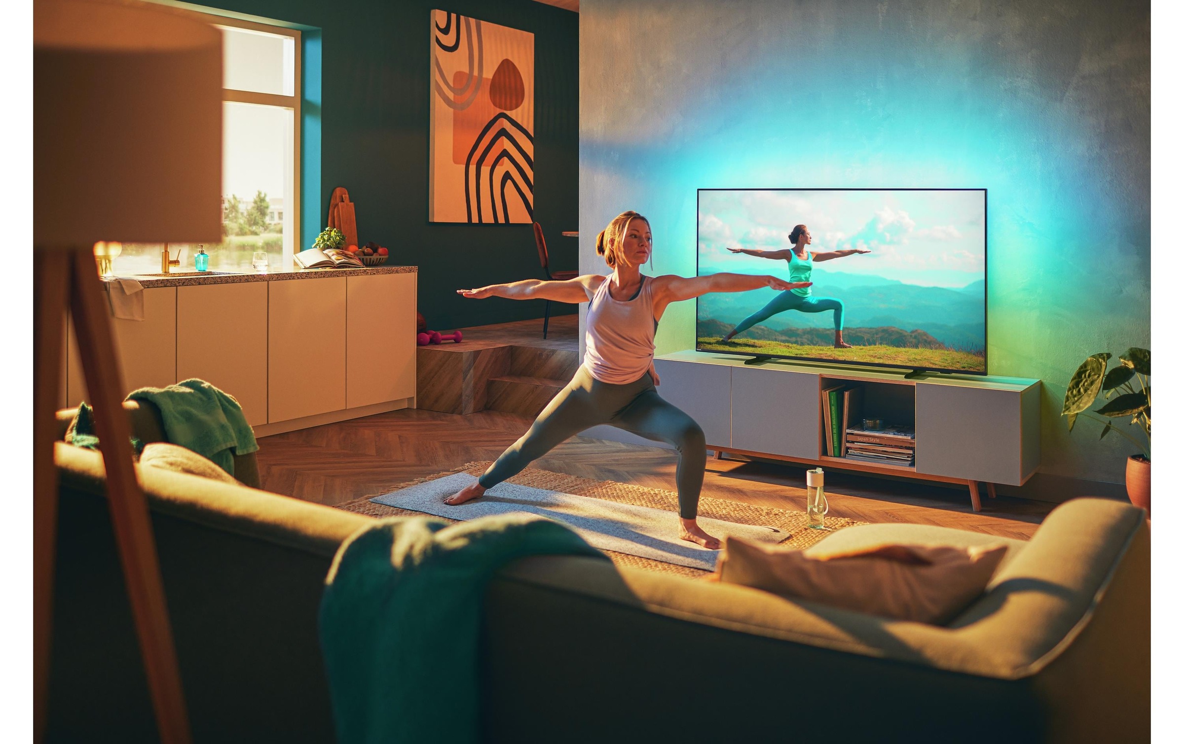 Philips LCD-LED Fernseher »55PUS8007/12, 55 LED«, 4K Ultra HD