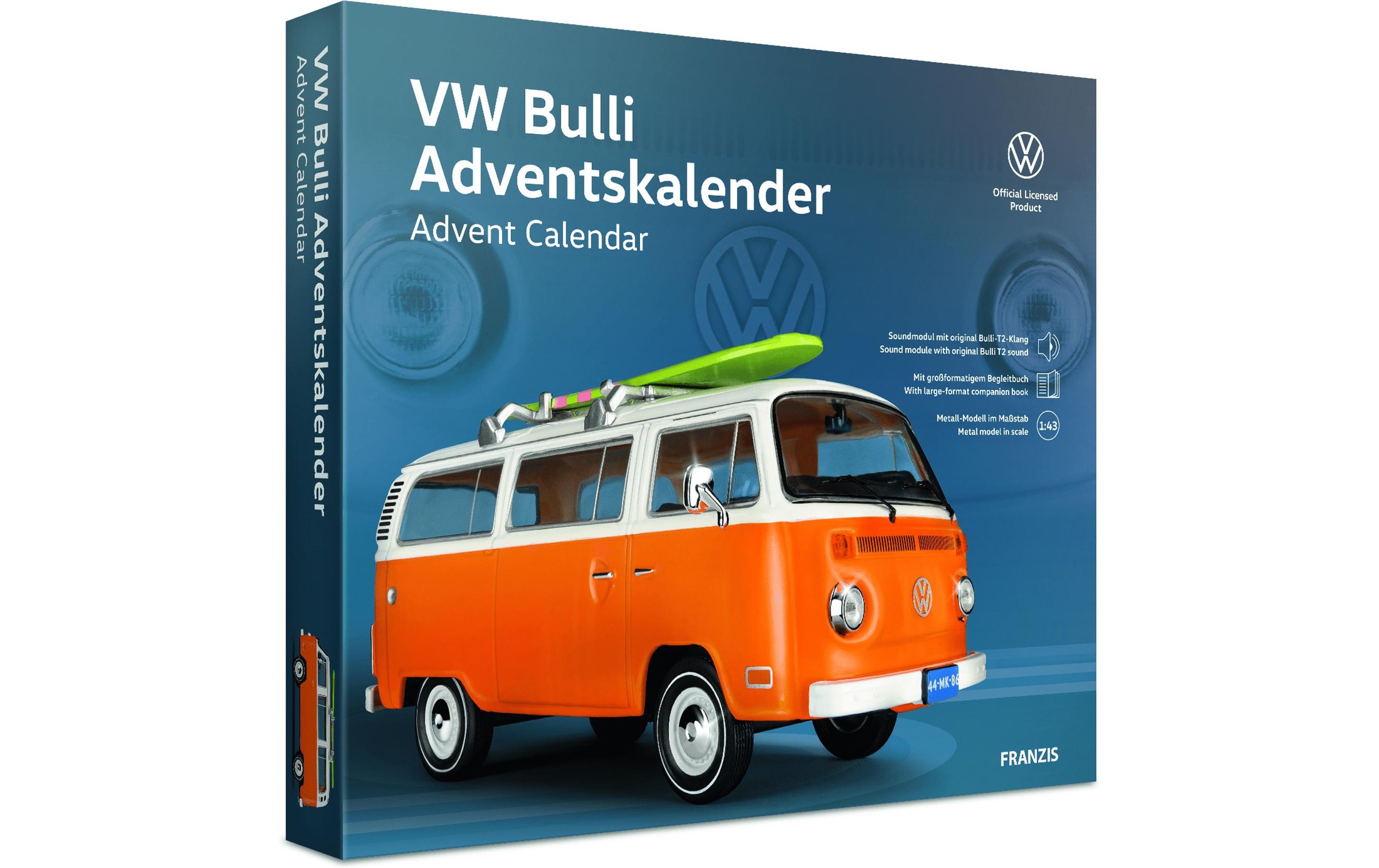 Franzis Adventskalender »VW Bulli«, Es liegt keine Altersempfehlung vor