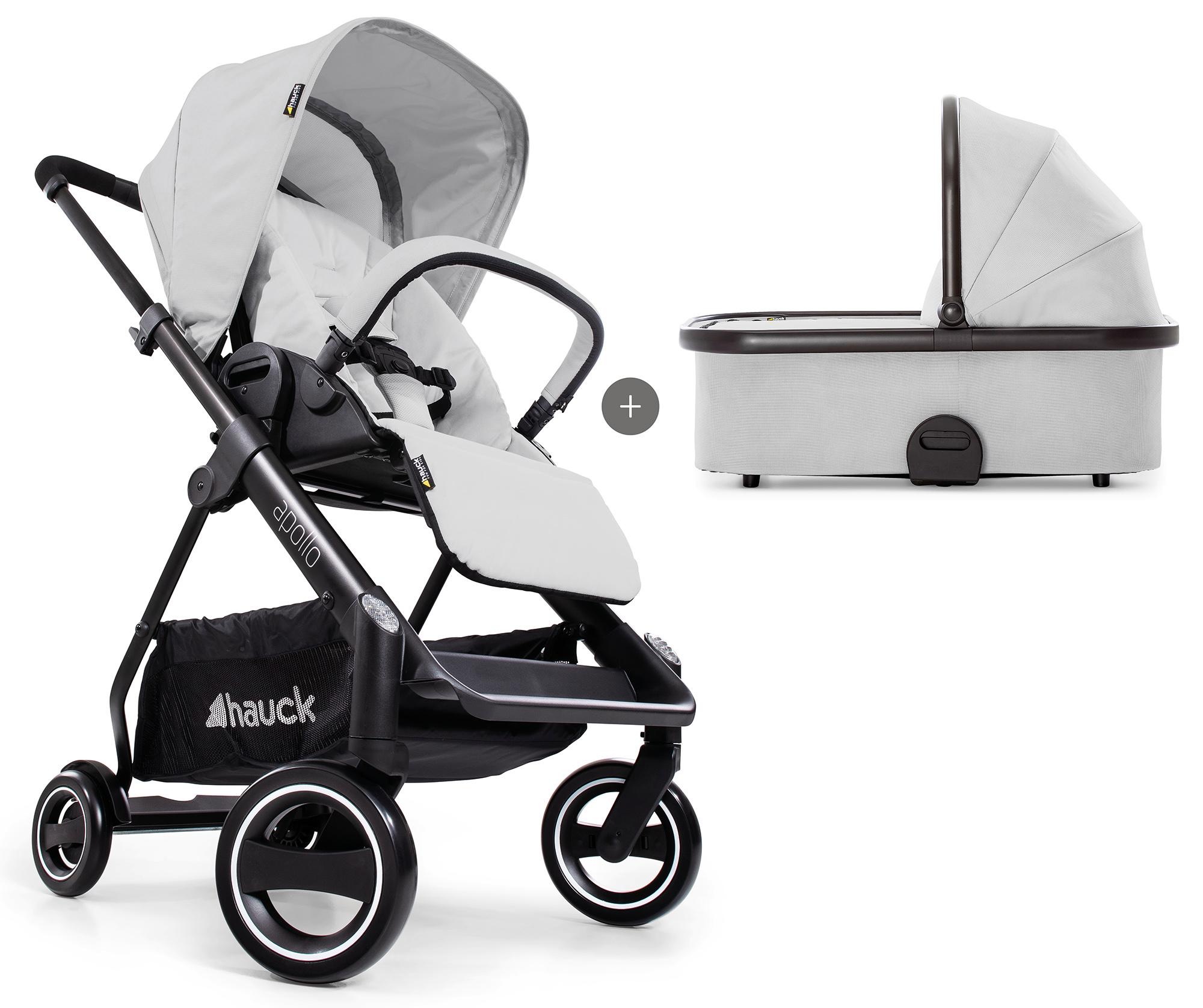Image of Hauck Sportbuggy »Apollo Duo Set, lunar«, inkl. Babywanne und Beindecke, Sport-Kinderwagen bei Ackermann Versand Schweiz