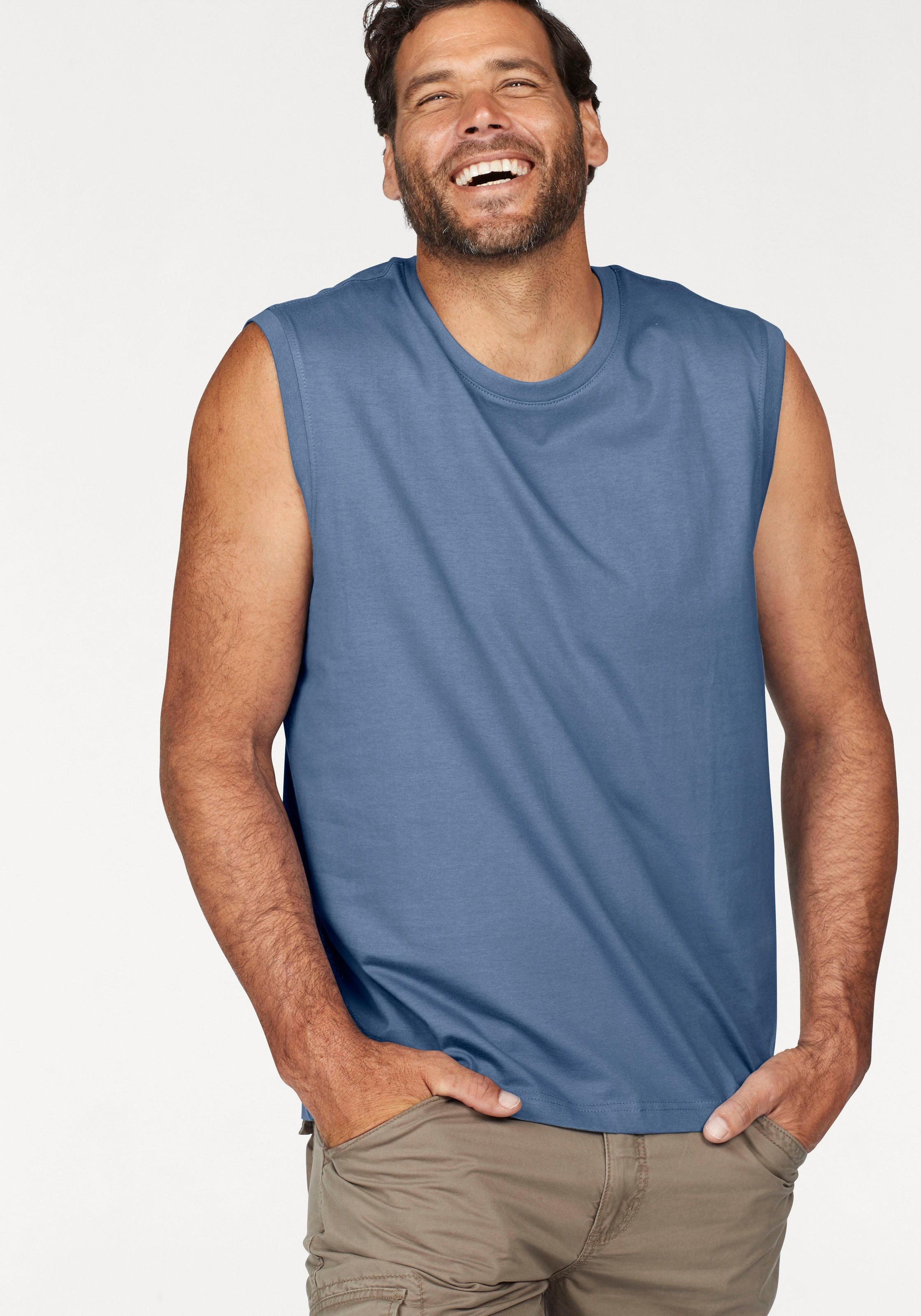 Image of Man's World Muscleshirt, (Packung, 3 tlg., 3er-Pack), aus reiner Baumwolle bei Ackermann Versand Schweiz