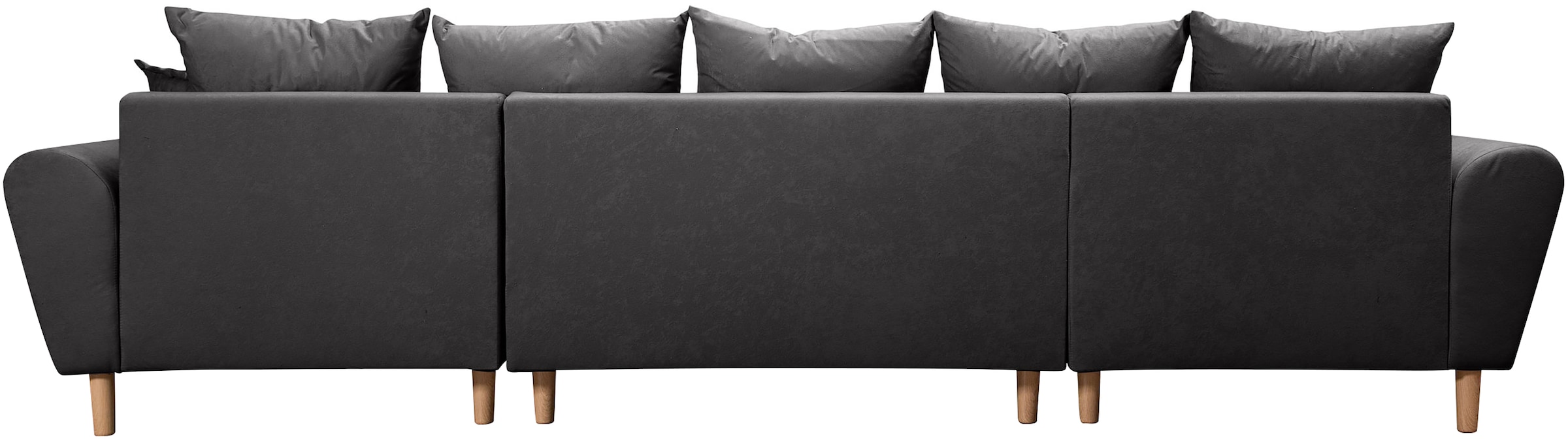 COLLECTION AB Wohnlandschaft »Raisa U-Form« mit Federkern, Kissen und Steppung im Sitzbereich