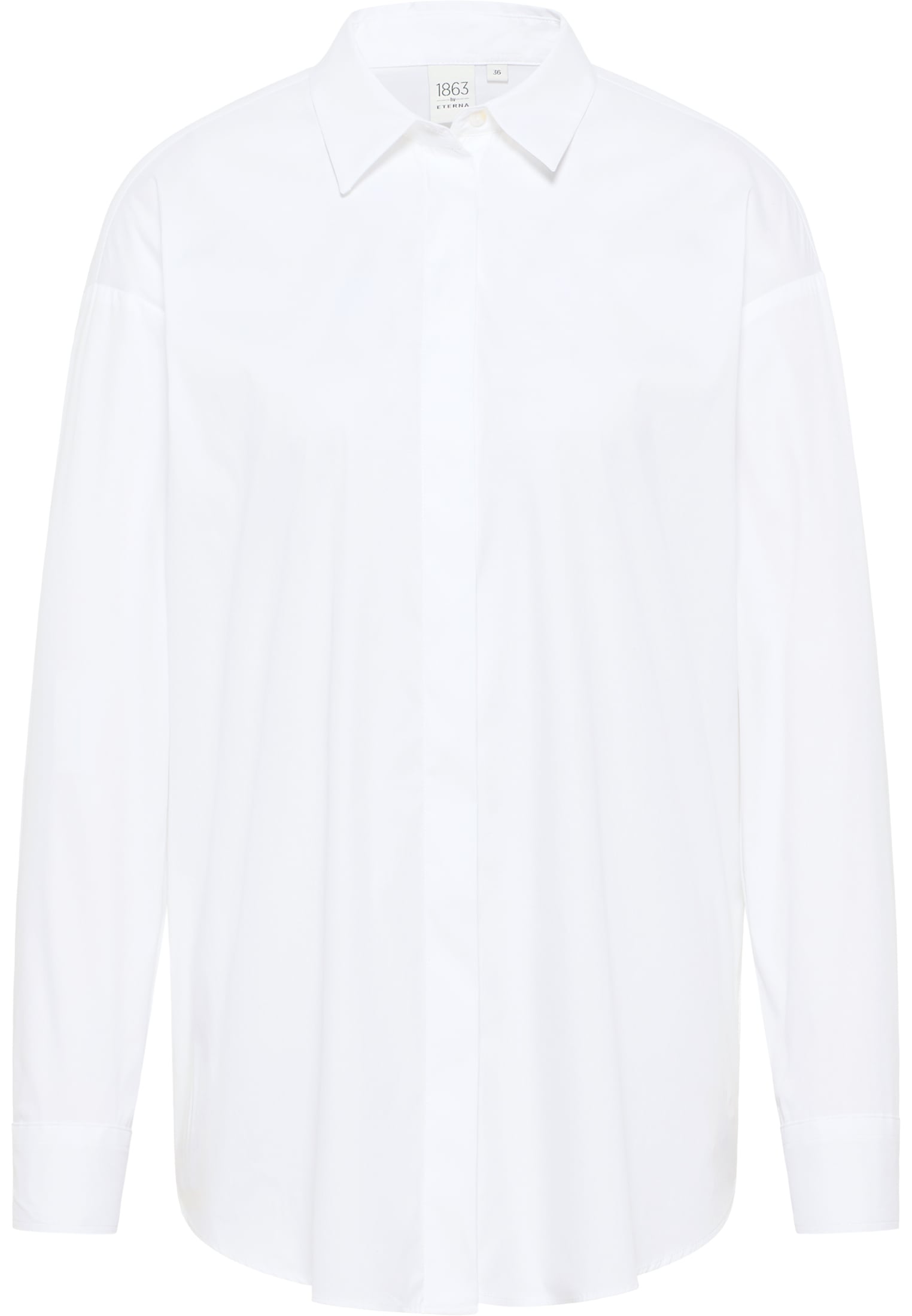 Eterna Hemdbluse »OVERSIZE FIT« EASY IRON (bügelleicht)