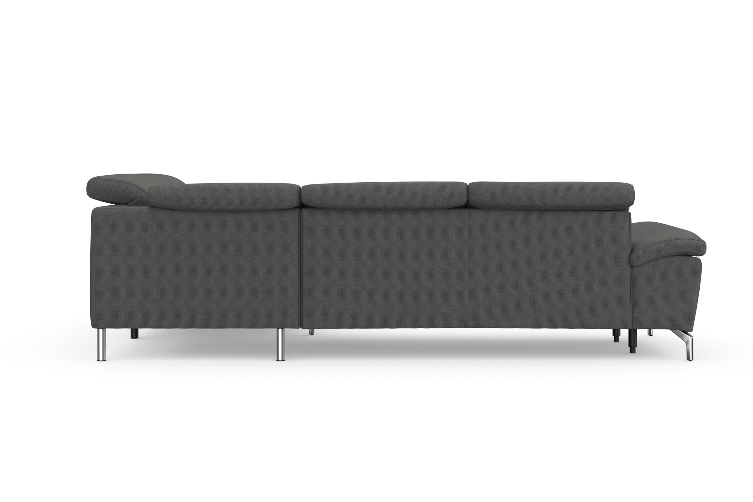 sit&more Ecksofa »Cool L-Form«, wahlweise mit Kopfteilverstellung und Vorziehsitz, motorisch