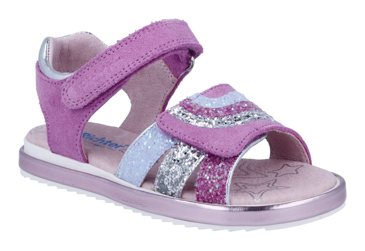 Richter Sandale »Romea«  chaussure à velcro, sandale à brides, gabarit de taille à télécharger, avec WMS