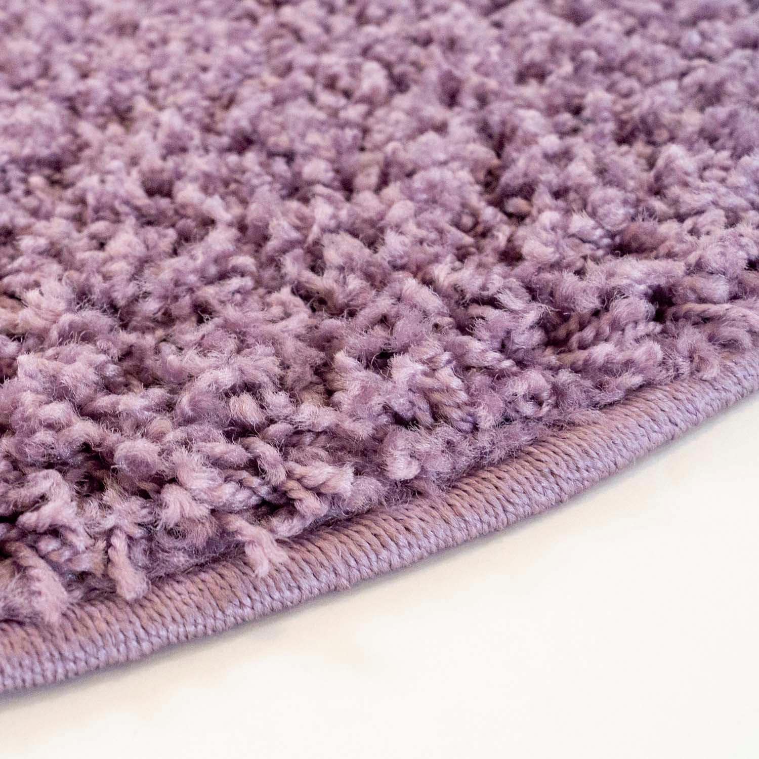 Carpet City Hochflor-Teppich »Pastell Shaggy300«, rund, 30 mm Höhe, Shaggy Hochflor Teppich, Uni-Farben, Weich