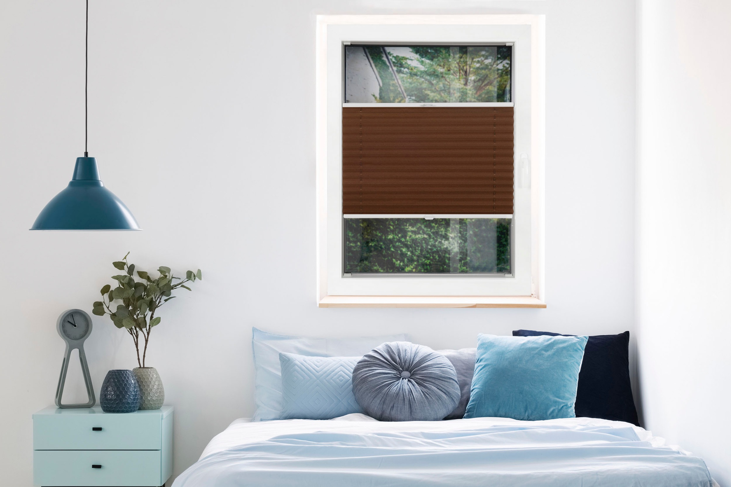 Image of mydeco Plissee nach Mass »Metallic«, verdunkelnd, mit Bohren, verspannt bei Ackermann Versand Schweiz