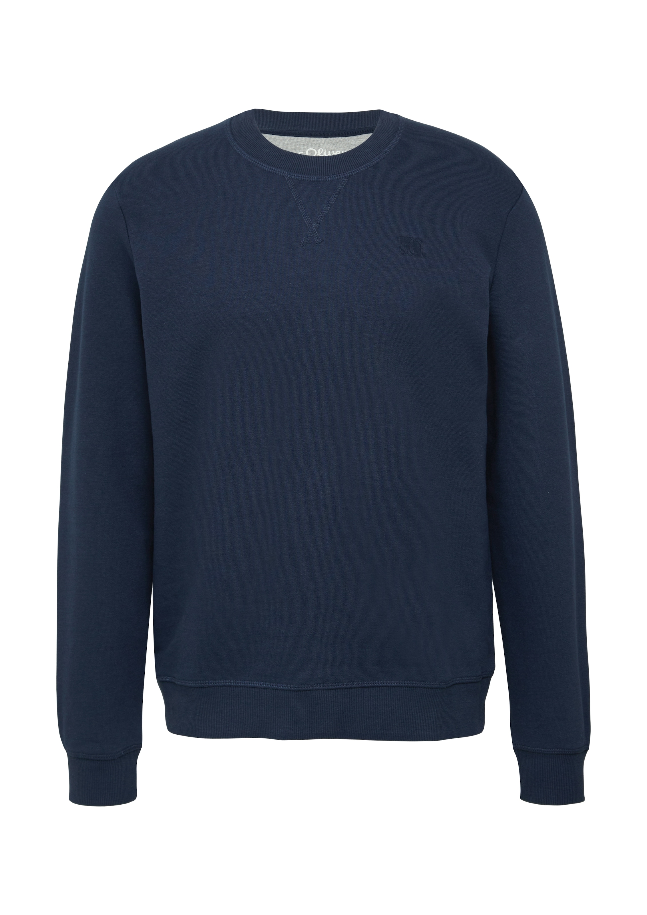s.Oliver Sweatshirt, mit Logo Stickerei