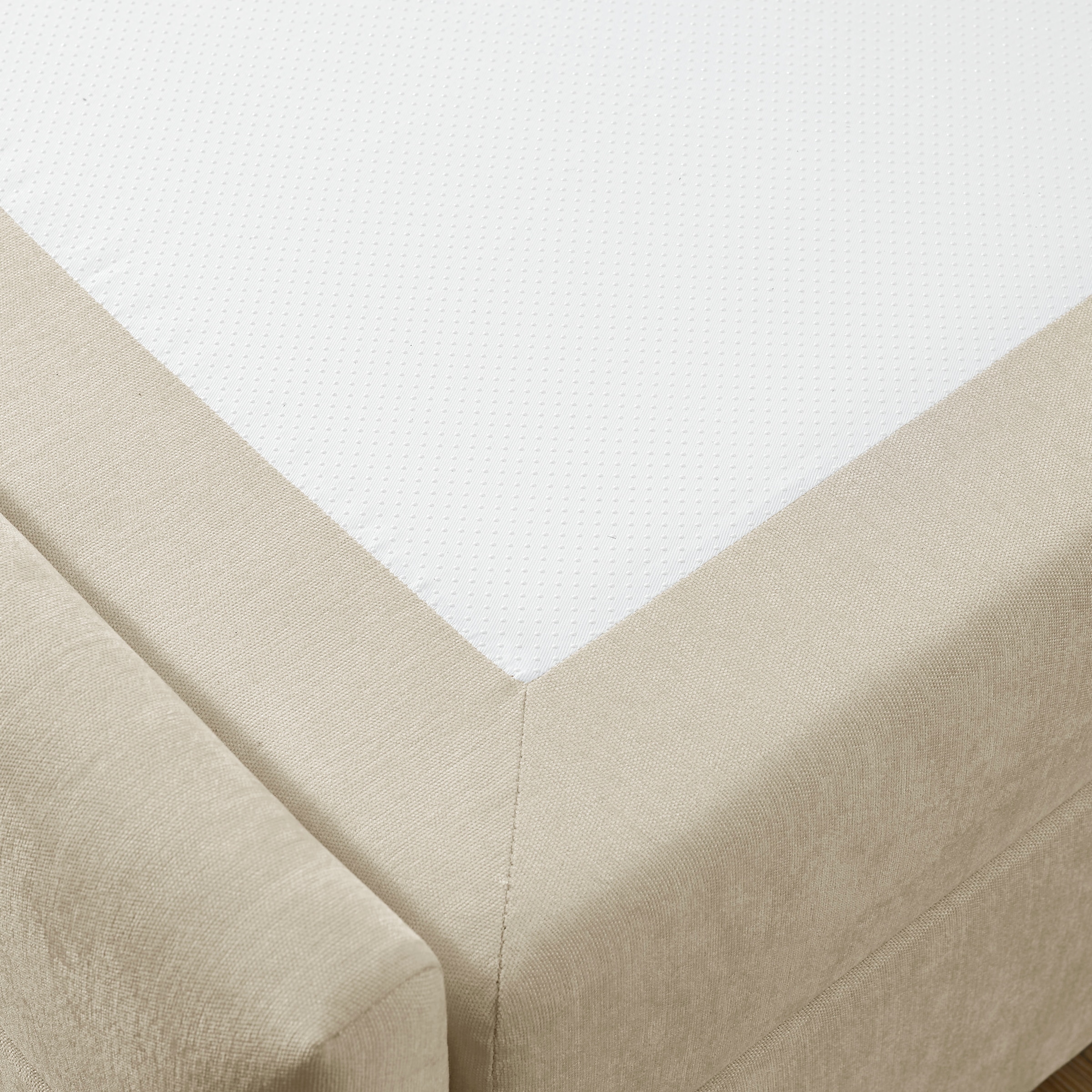 GOODproduct Boxbett »LILIENNE, Polsterbett mit Bettkasten und Taschenfederkernmatratze H3« mit Kaltschaumtopper, Chenille-Bezug, 160x200 & 180x200 cm