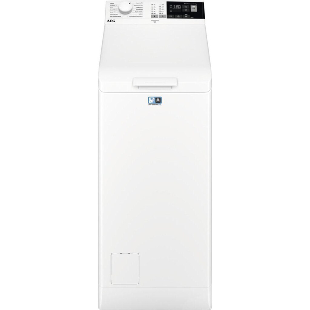 AEG Waschmaschine Toplader, LB1360, 7 kg, 1200 U/min
