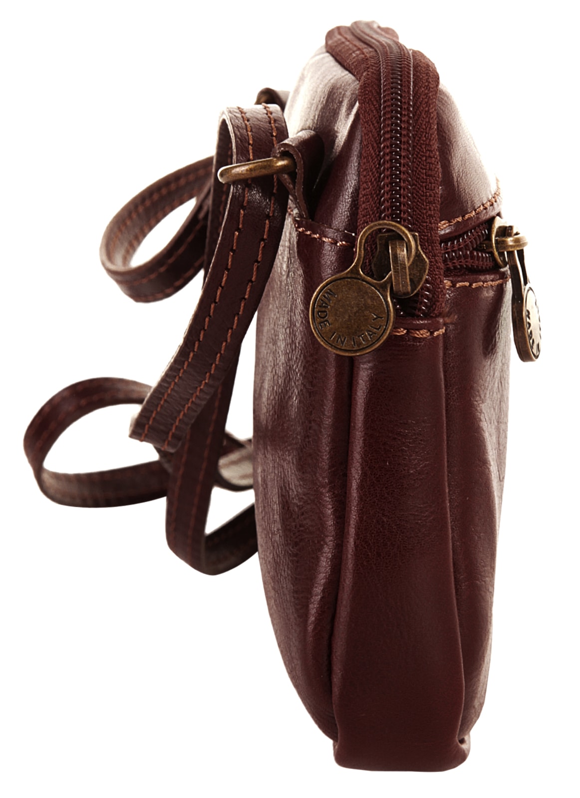 Piké Sac à bandoulière echt Leder, Made in Italy