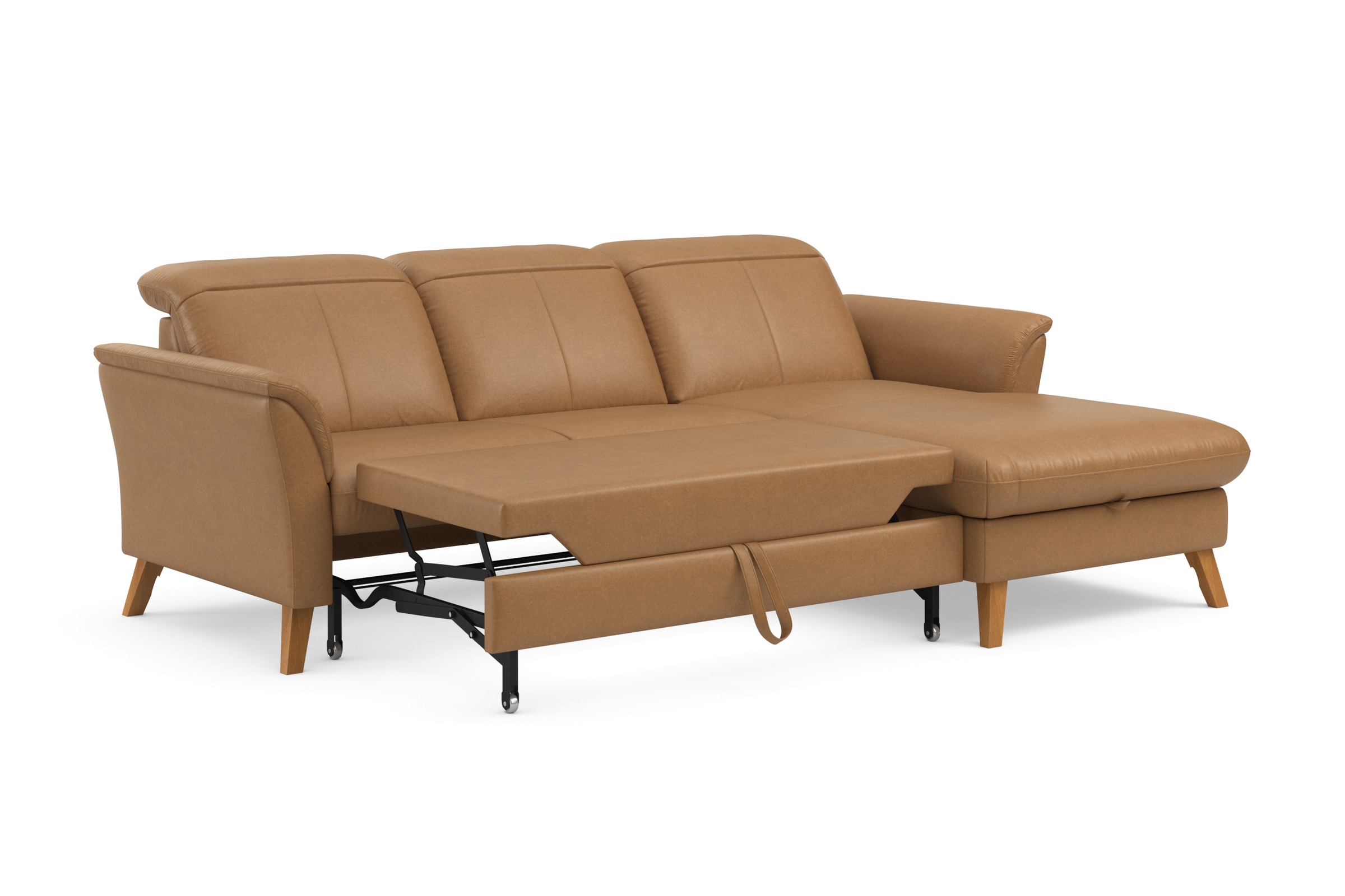 sit&more Ecksofa »Romero L-Form«, wahlweise mit oder ohne Relax-Funktion, Bettfunktion, Bettkasten