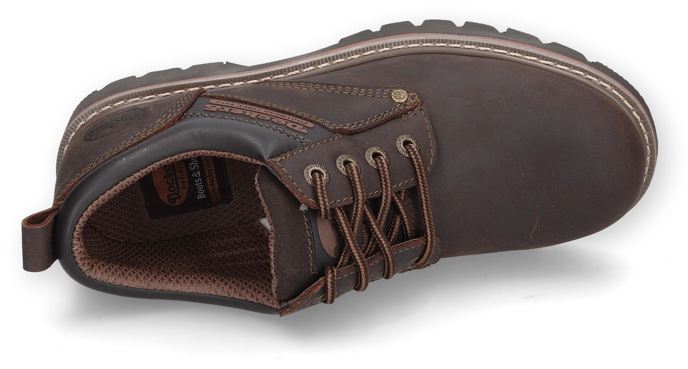 Dockers by Gerli Schnürschuh  Trekkingschuh, Trachtenschuh mit Profilsohle