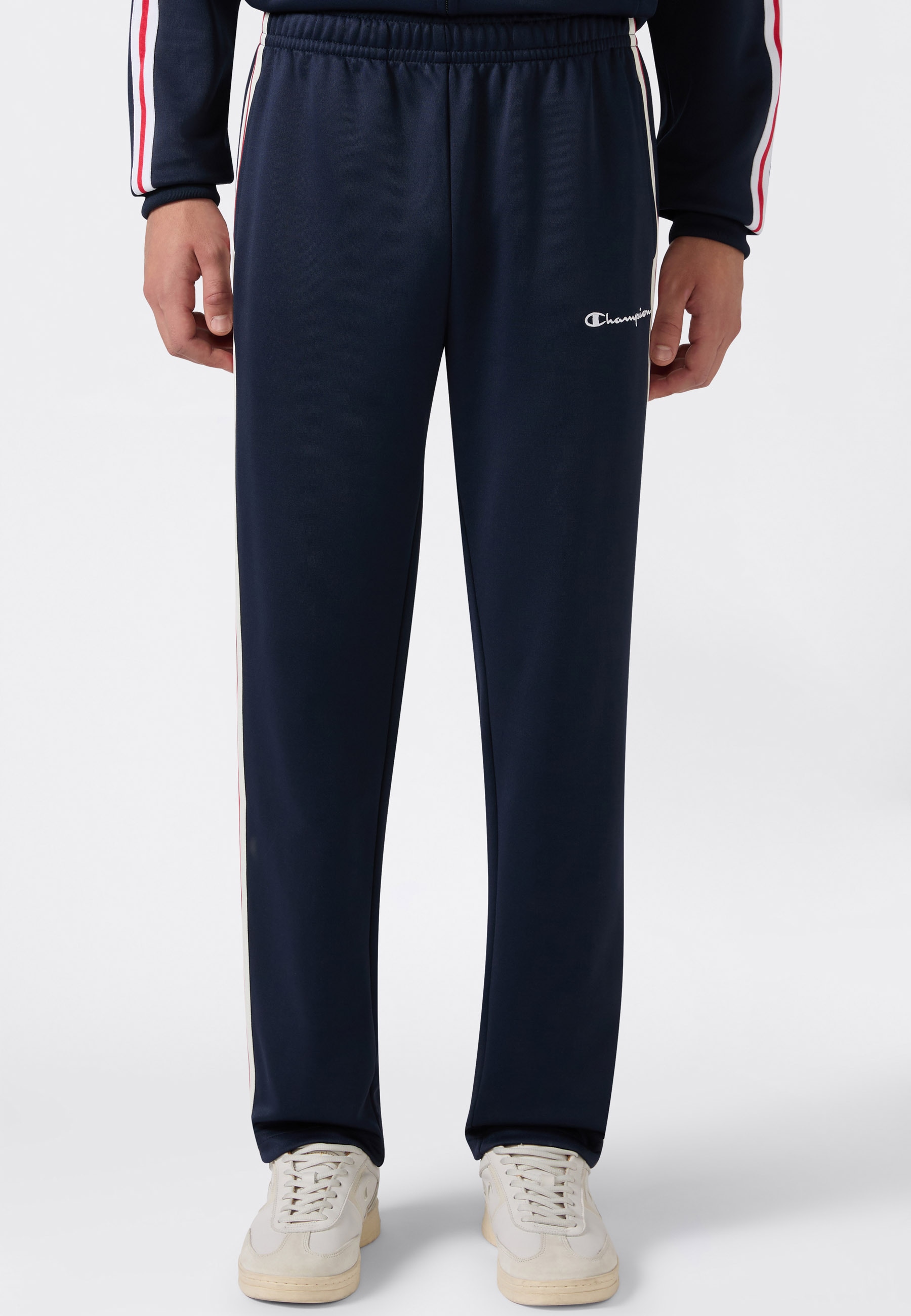 Image of Champion Jogginghose "SPORTWEAR TRACK PANTS Slim Fit" mit Slim Fit, aus Polyester und Baumwolle