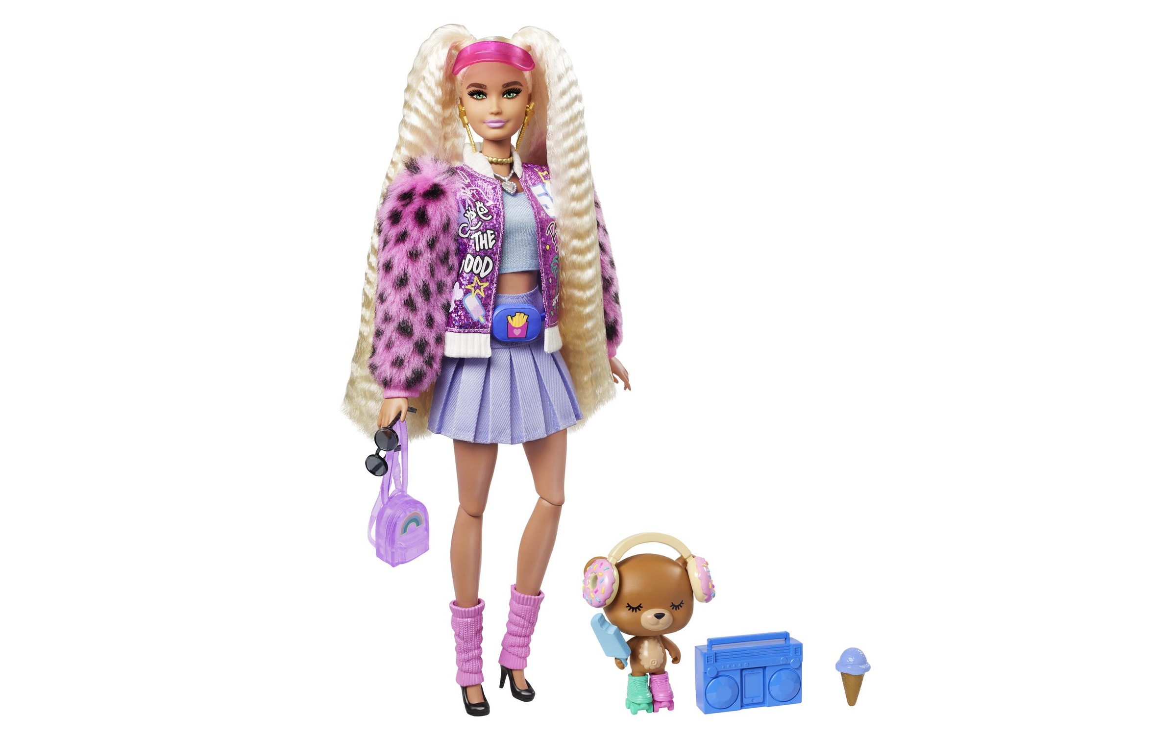 Image of Barbie Spielfigur »Extra mit blonden Zöpf« bei Ackermann Versand Schweiz