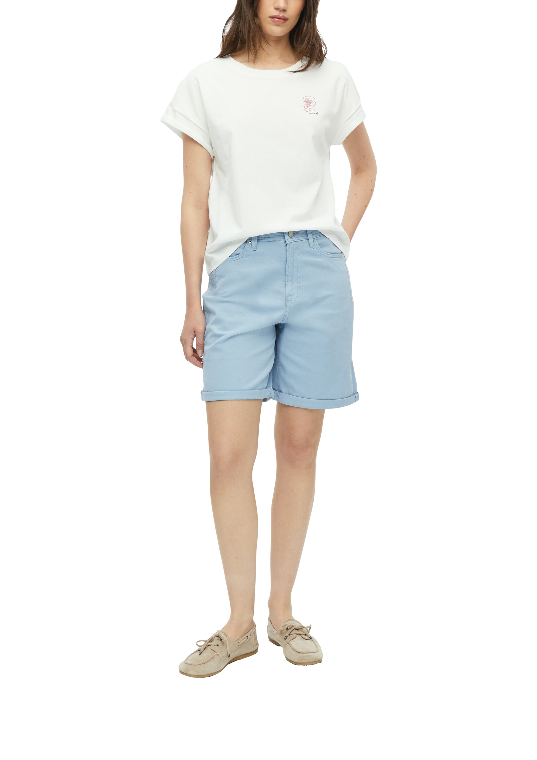 s.Oliver Bermuda  Shorts en jean d'été avec stretch