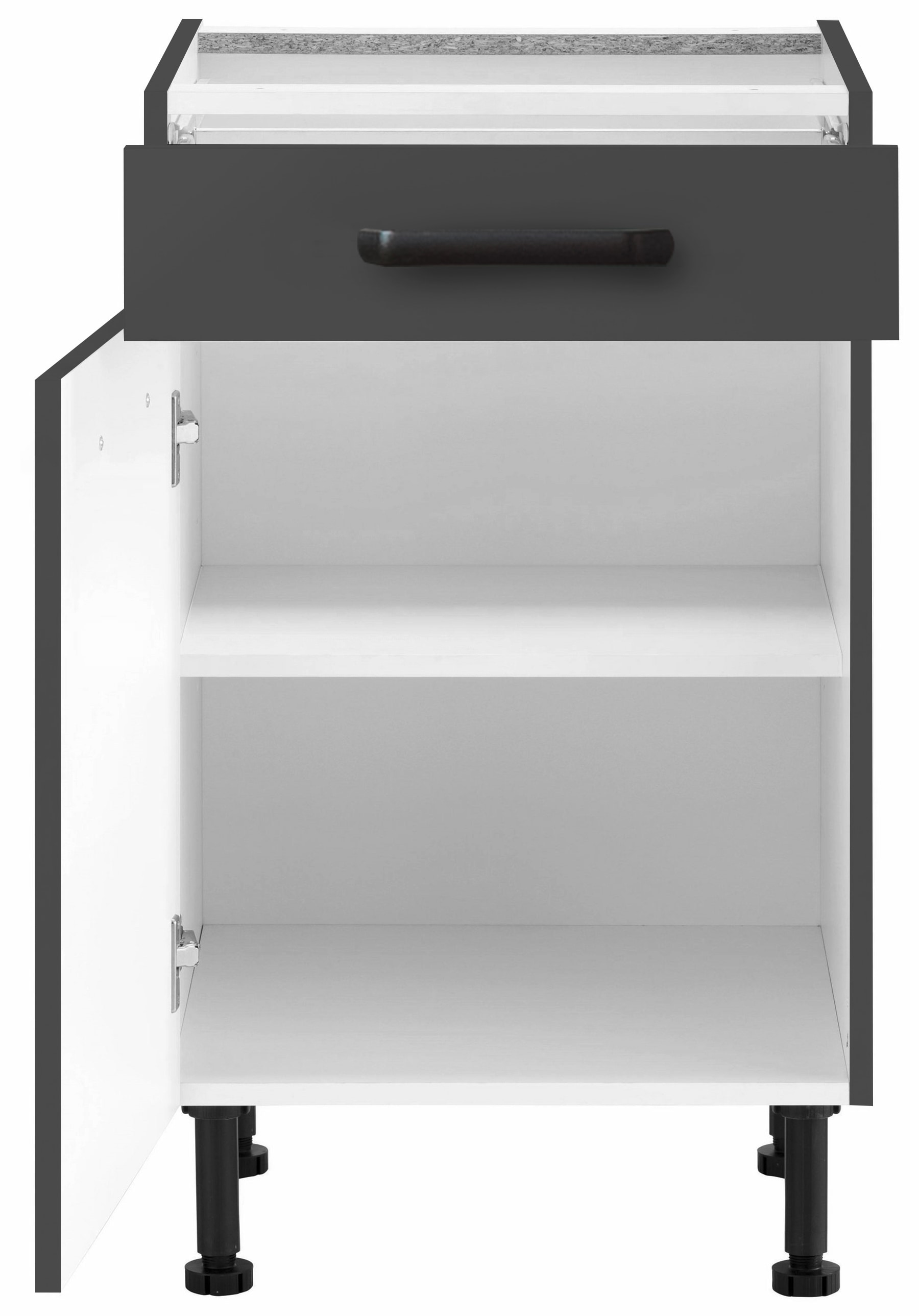 wiho Küchen Unterschrank »Simi«, Soft-Close-Funktion in Schubkästen und Auszügen, verstellbare Füsse