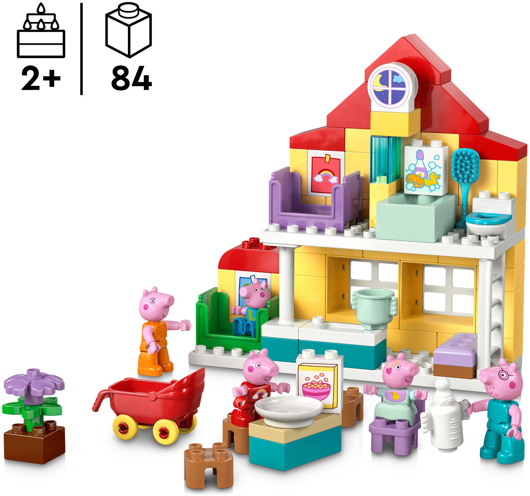 LEGO® Pions de construction »Familienhaus (10467), LEGO DUPLO Peppa Pig«
