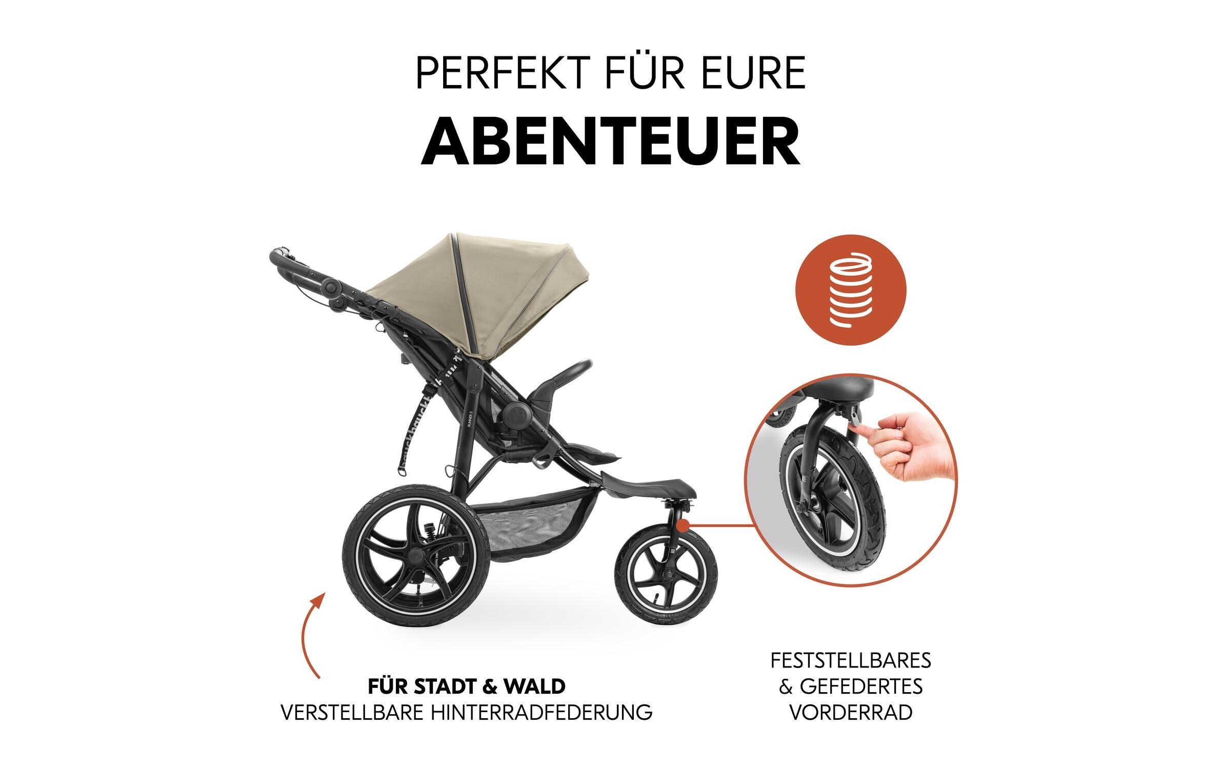 Hauck Kinder-Buggy »Runner 3«, 22 kg