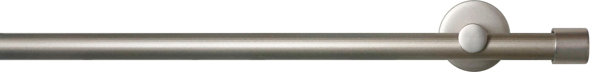 Image of GARESA Gardinenstange »SEFRA«, 1 läufig-läufig, Wunschmasslänge, Vorhanggarnitur,Innenlaufgarnitur, einfache Montage, m. Profilverbinder verlängerbar, Wandmontage, Endknopf Kappe bei Ackermann Versand Schweiz