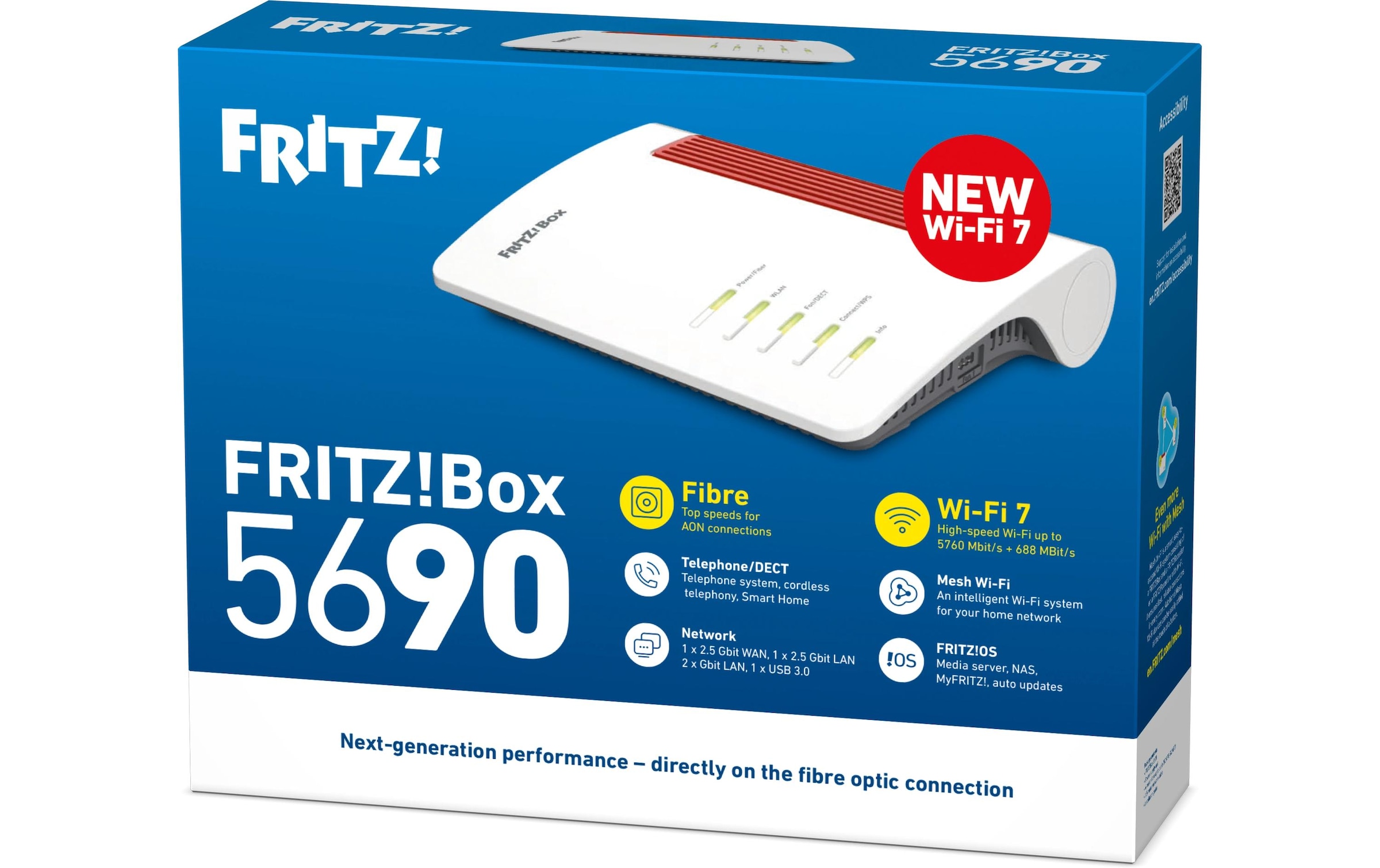   WLAN-Router »FRITZ! FTTH-Router FRITZ!Box 5690 Edition AON«