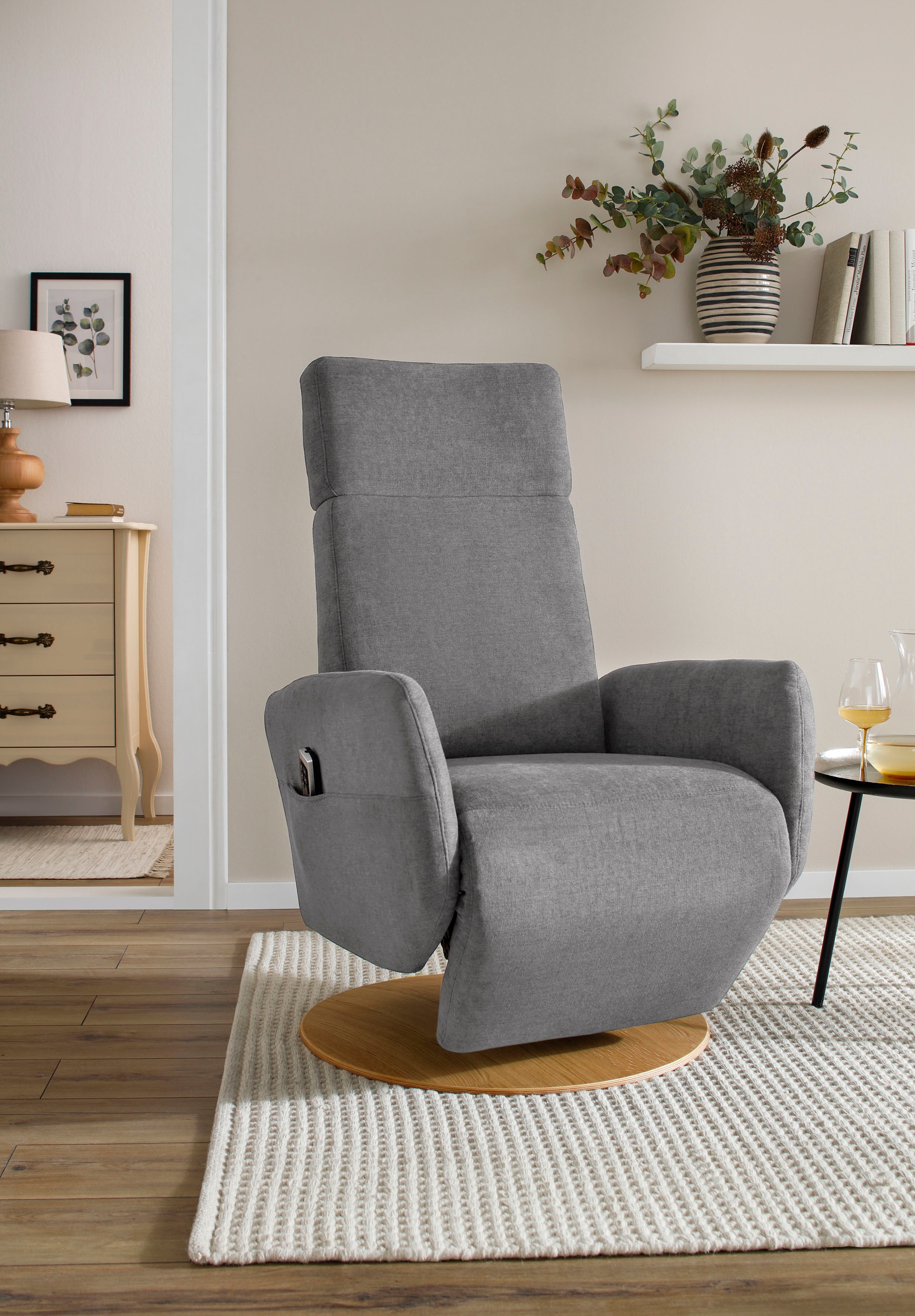 sit&more TV-Sessel "Kobra" wahlweise mit 2 Motoren, 2 Motoren und Akku oder mit 2 Motoren