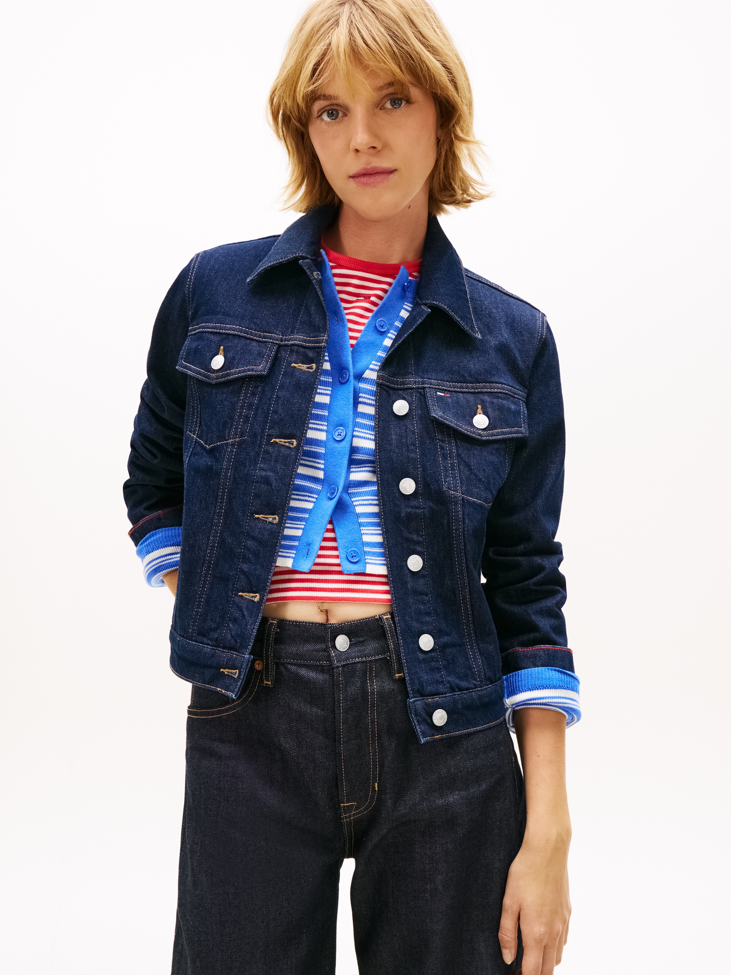 Image of Tommy Jeans Jeansjacke "CLASSIC TRUCKER EXT DI4156"