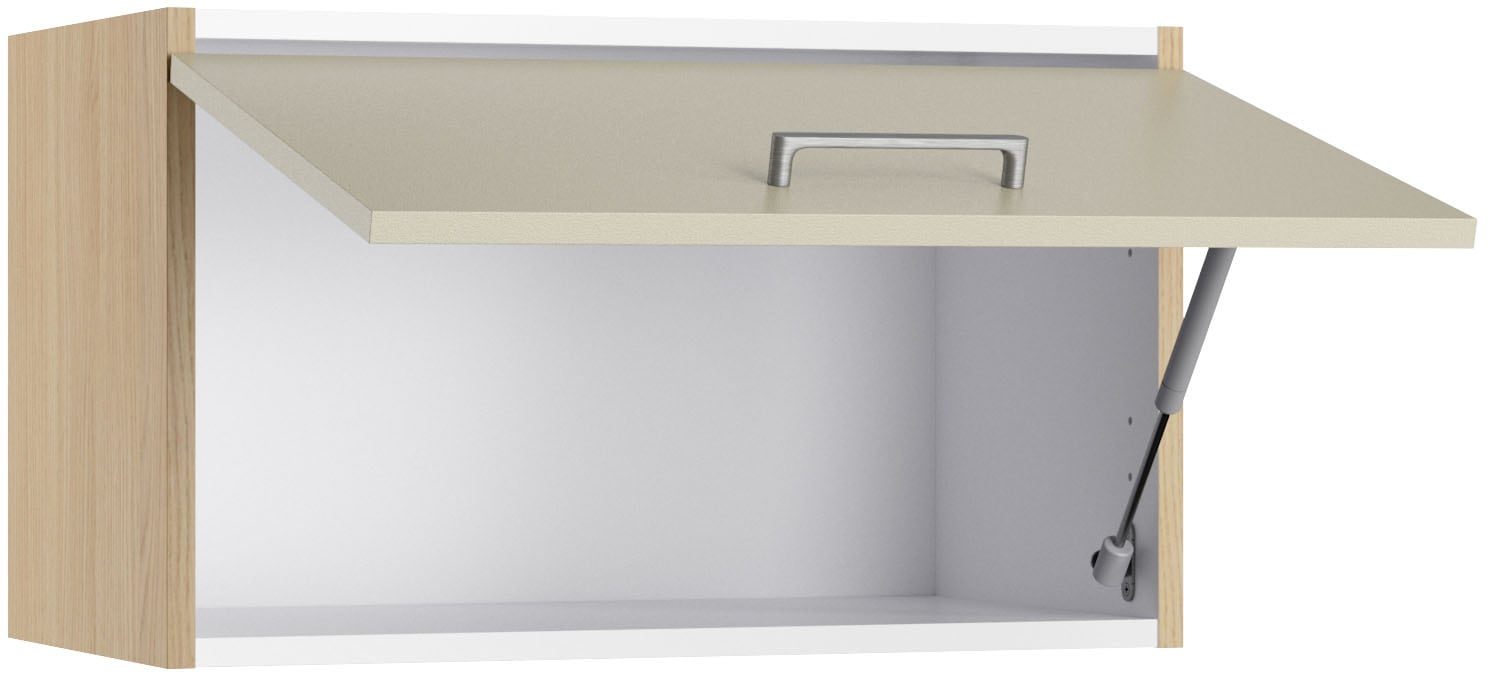 KOCHSTATION Klapphängeschrank »KS-Lucy« Breite 60 cm, mit 1 Klappe inkl. Gasdruckdämpfer