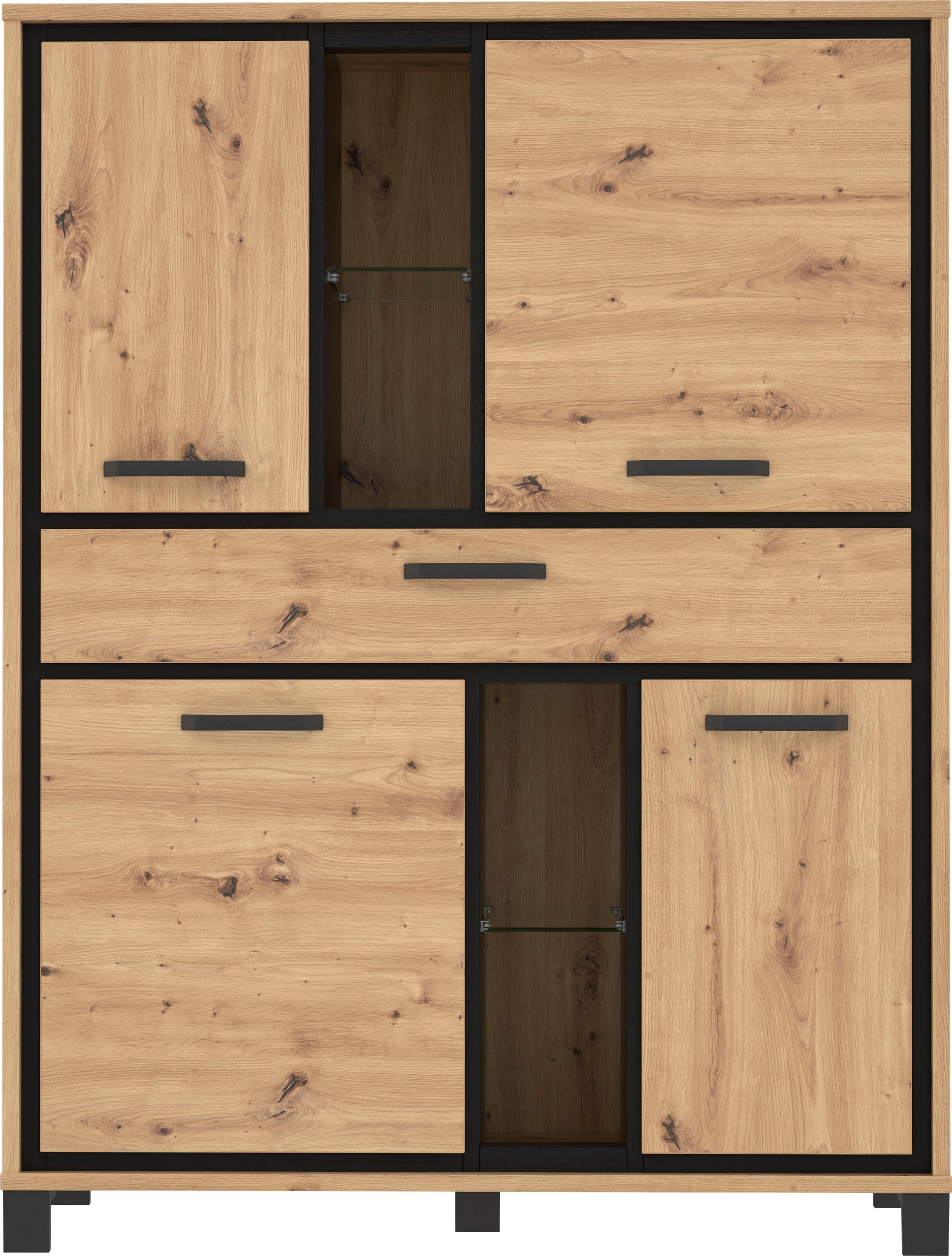 Image of FORTE Highboard "Trondheim" Höhe 161 cm