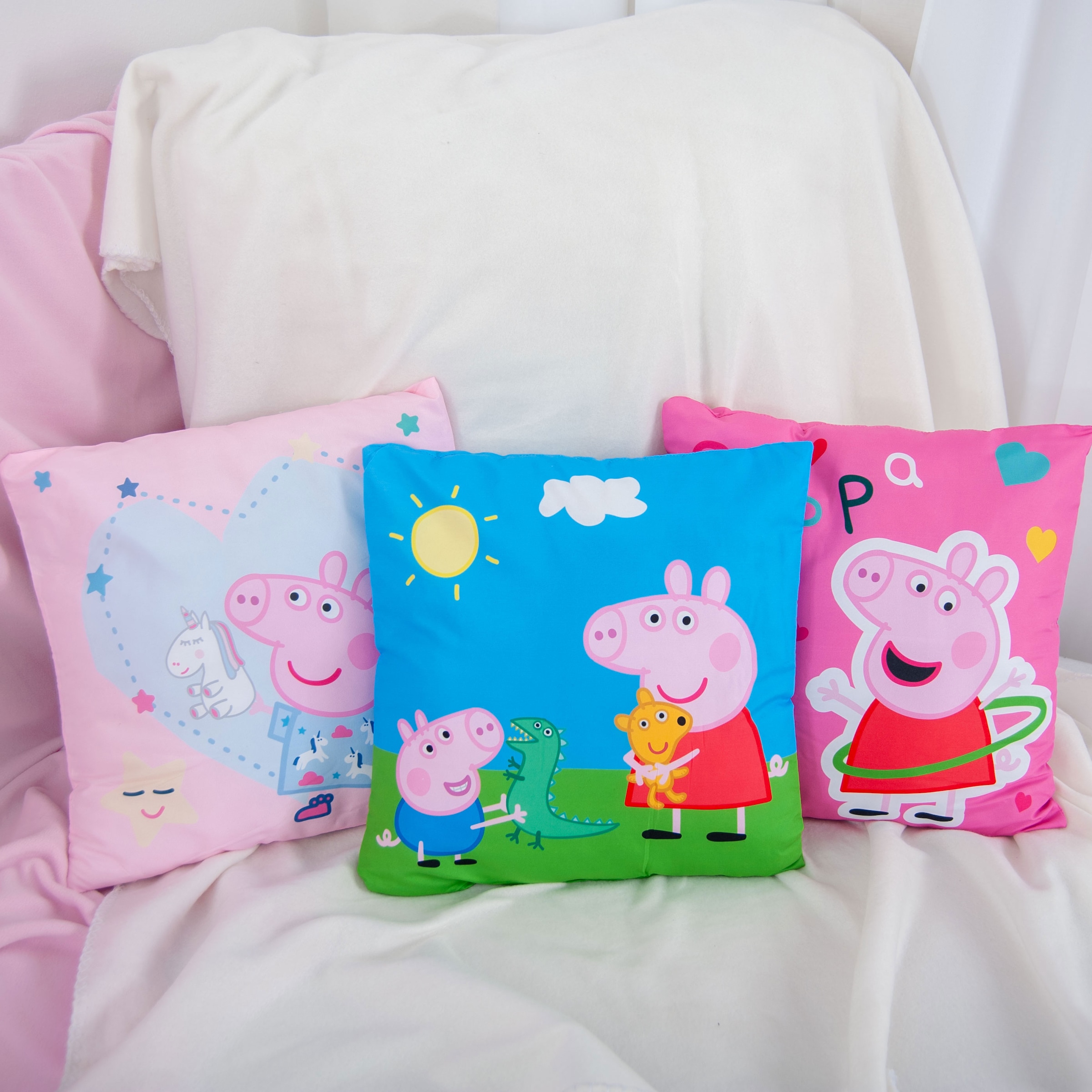 Image of Peppa Pig Dekokissen "Peppa Pig" hochfarbig bedruckt