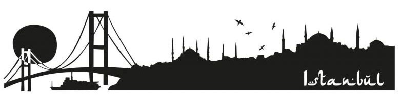 Image of Wall-Art Wandtattoo »XXL Stadt Skyline Istanbul 120cm«, (1 St.) bei Ackermann Versand Schweiz