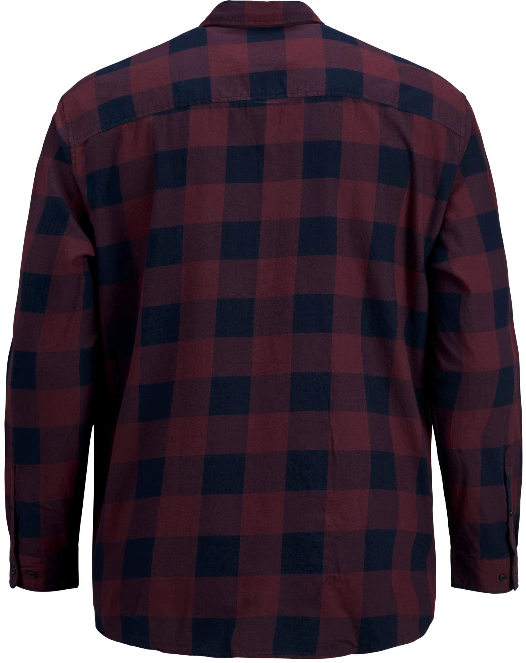 Jack & Jones PlusSize Karohemd »GINGHAM TWILL SHIRT«, Bis Grösse 6XL