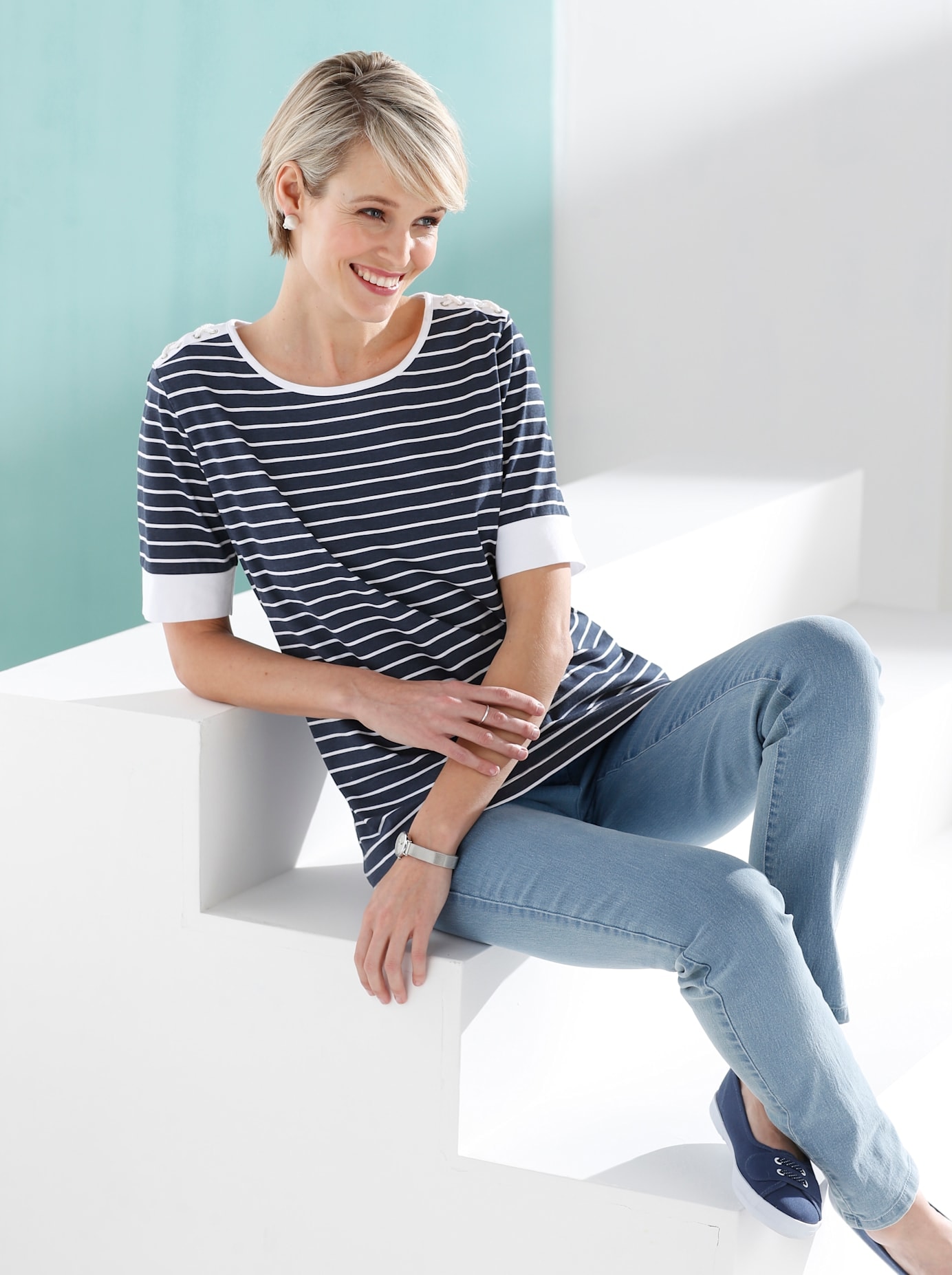 Classic Basics Rundhalsshirt »Shirt«, (1 tlg.)