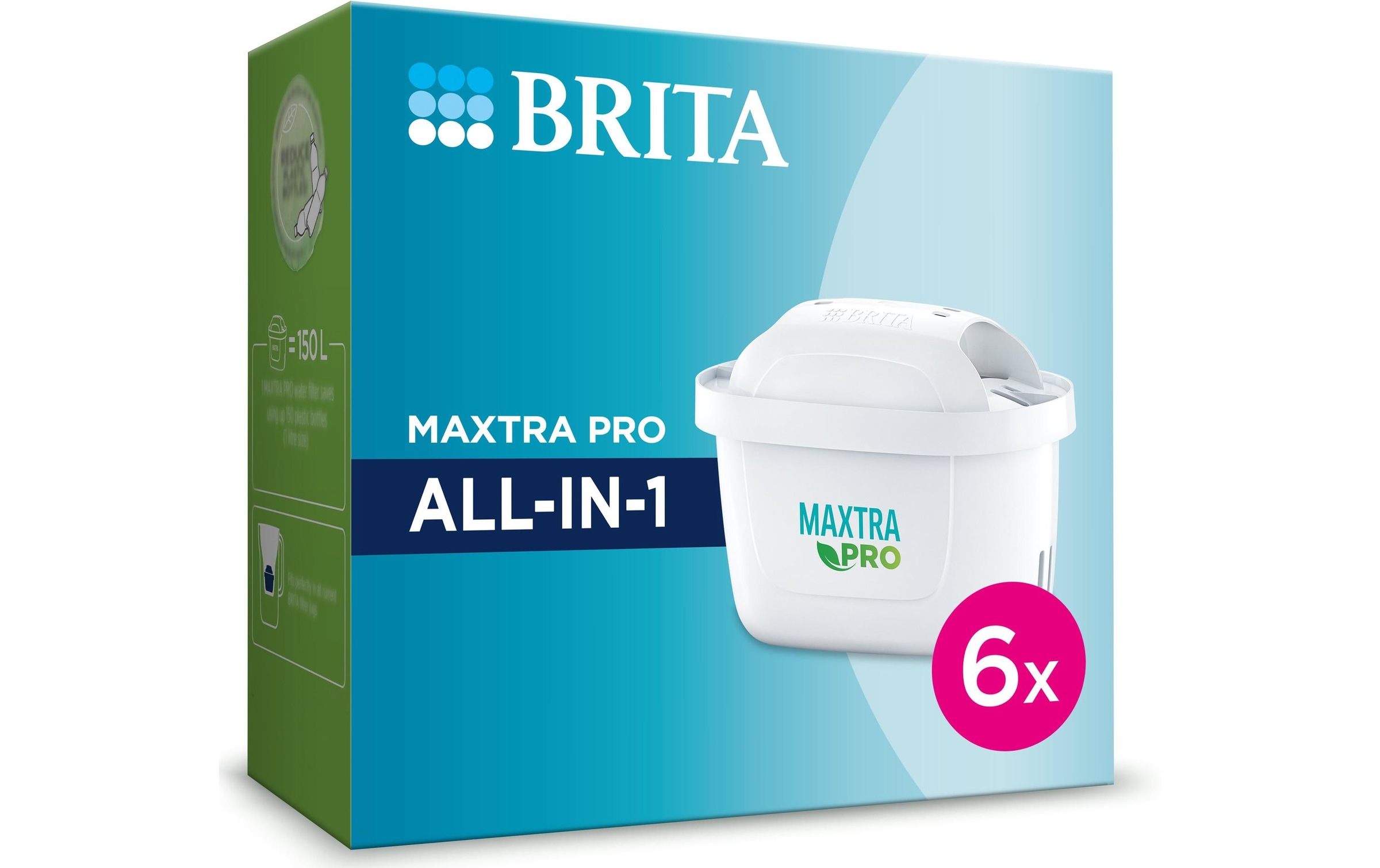 Image of BRITA Wasserfilter "Maxtra Pro All-In-1 6er Pack" 6 Stk. tlg.