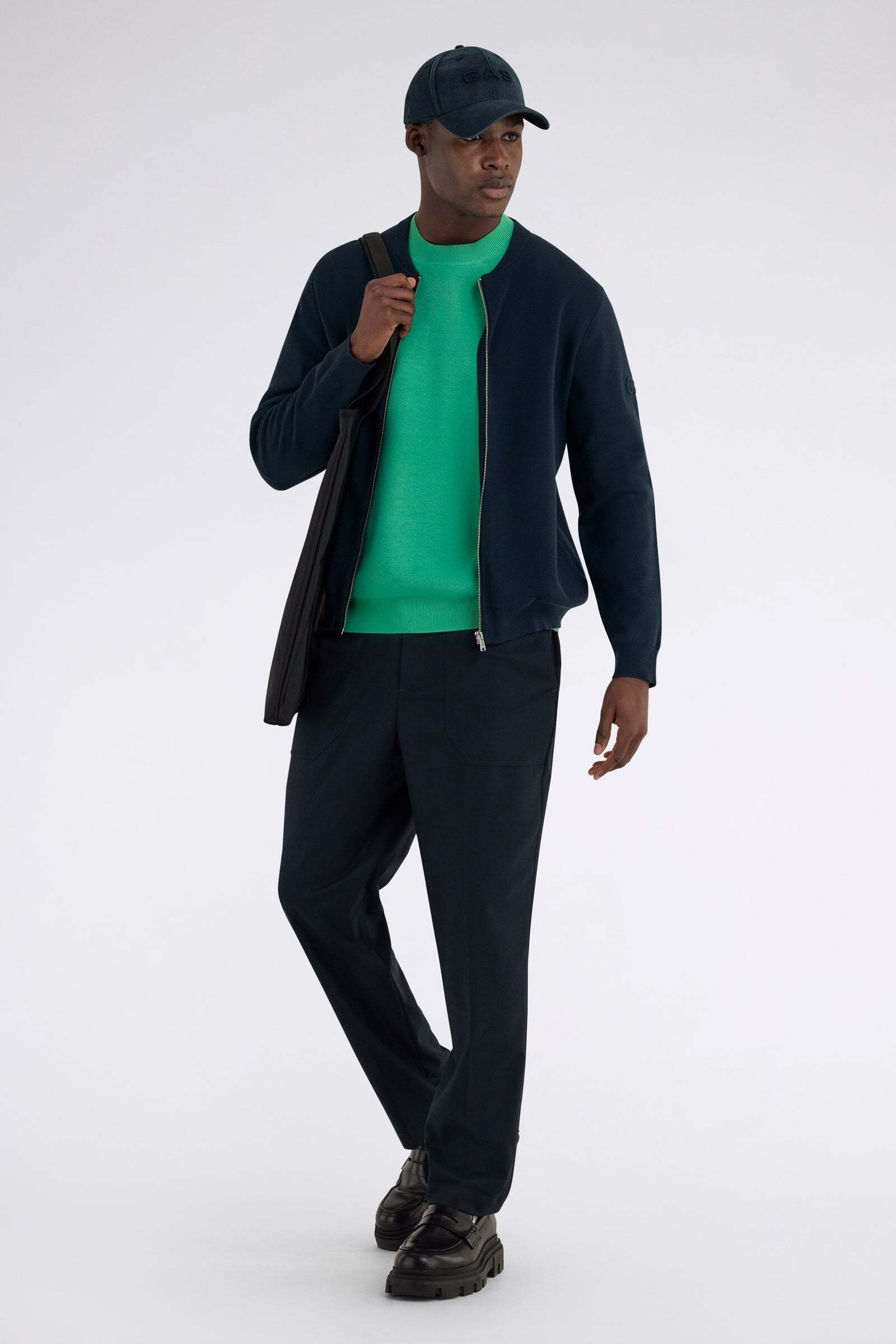 GAS Strickpullover »Gas Pullover Winny Full Zip«