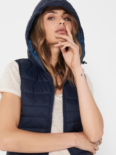 ONLY Steppweste »ONLNEWTAHOE HOOD WAISTCOAT OTW NOOS«